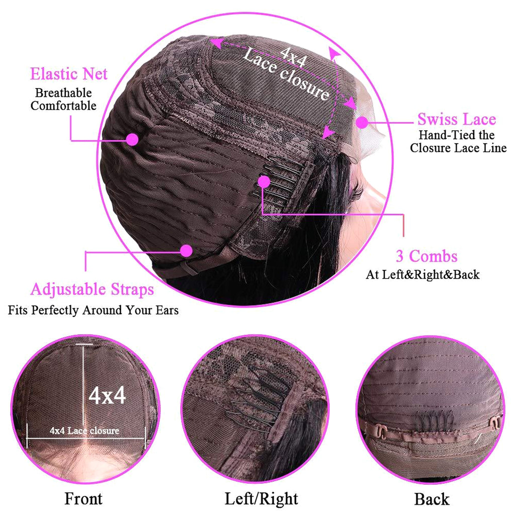LuxeWave Natural Wig Real Hair - LuxeWave - enhanced image 5