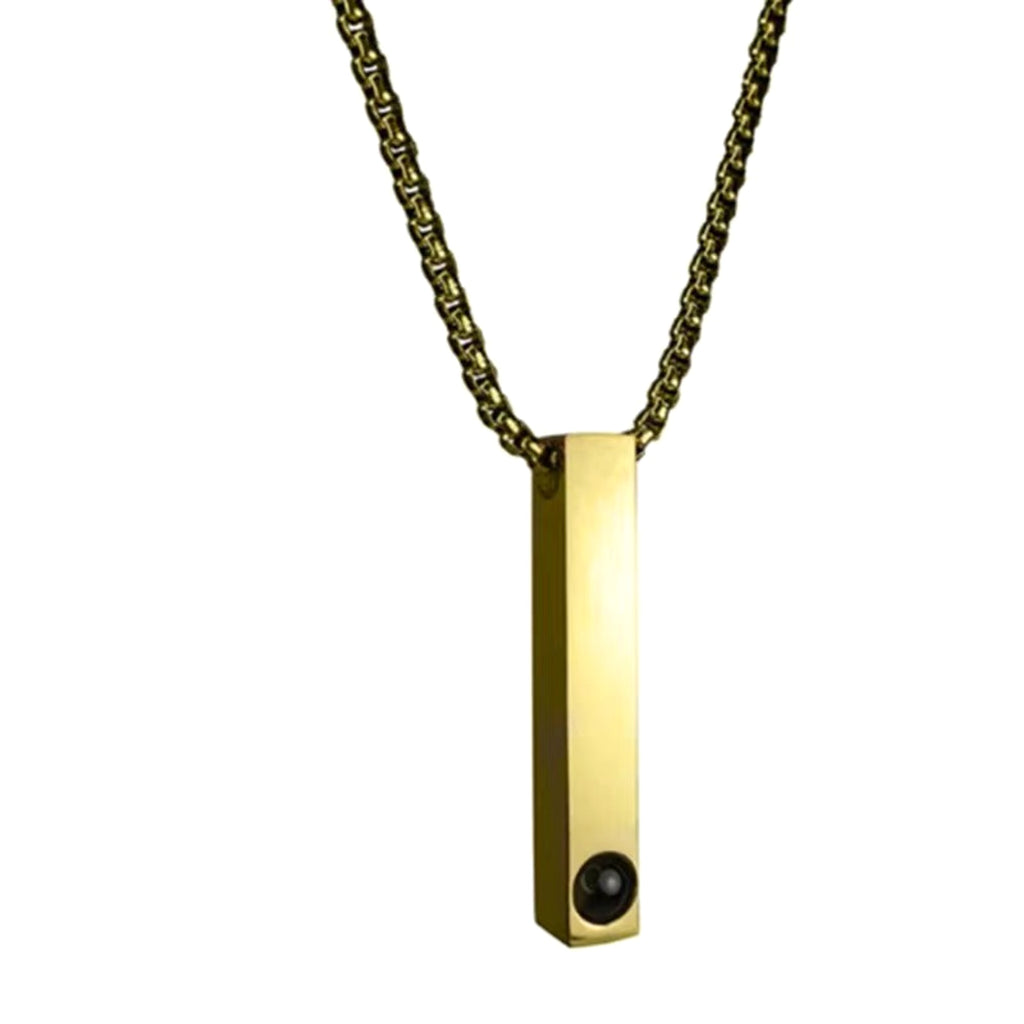 Never Fade 100 Languages "I Love You" Projection Necklace - enhanced image 5
