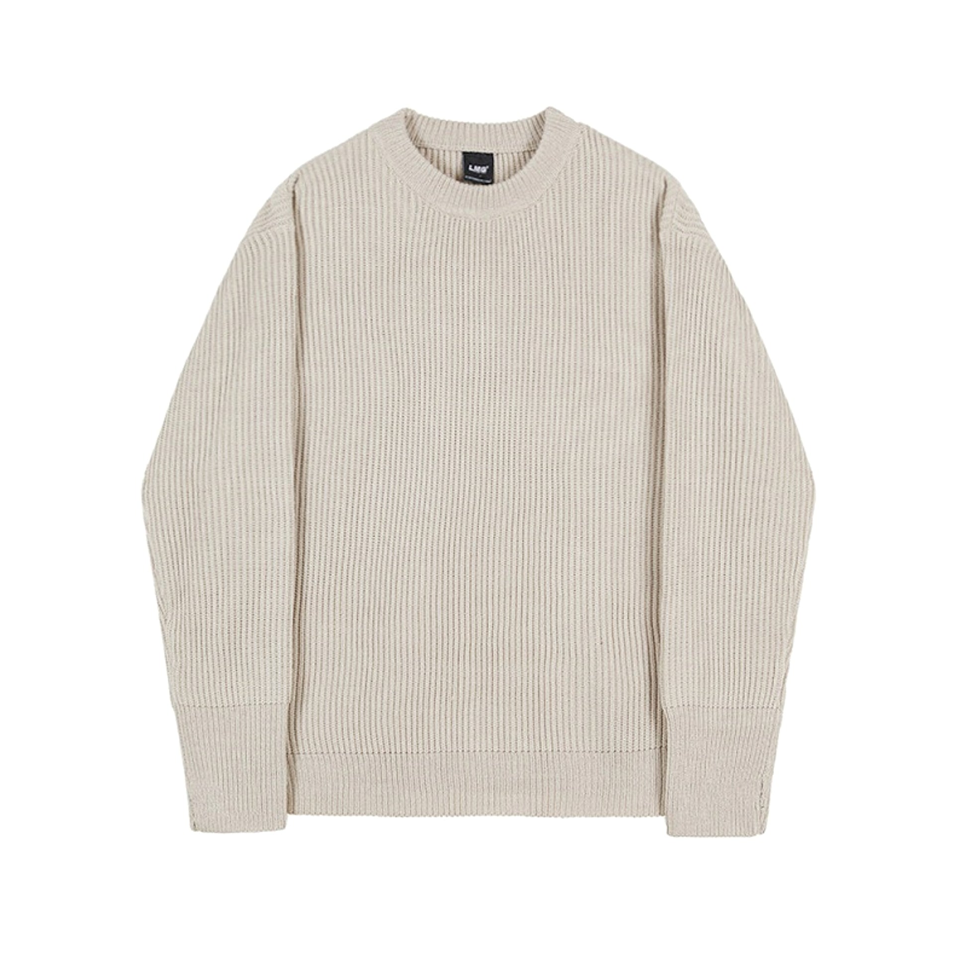 New Korean Style Trendy Loose Round Neck Knitted Coat Sweater Men - enhanced image 5