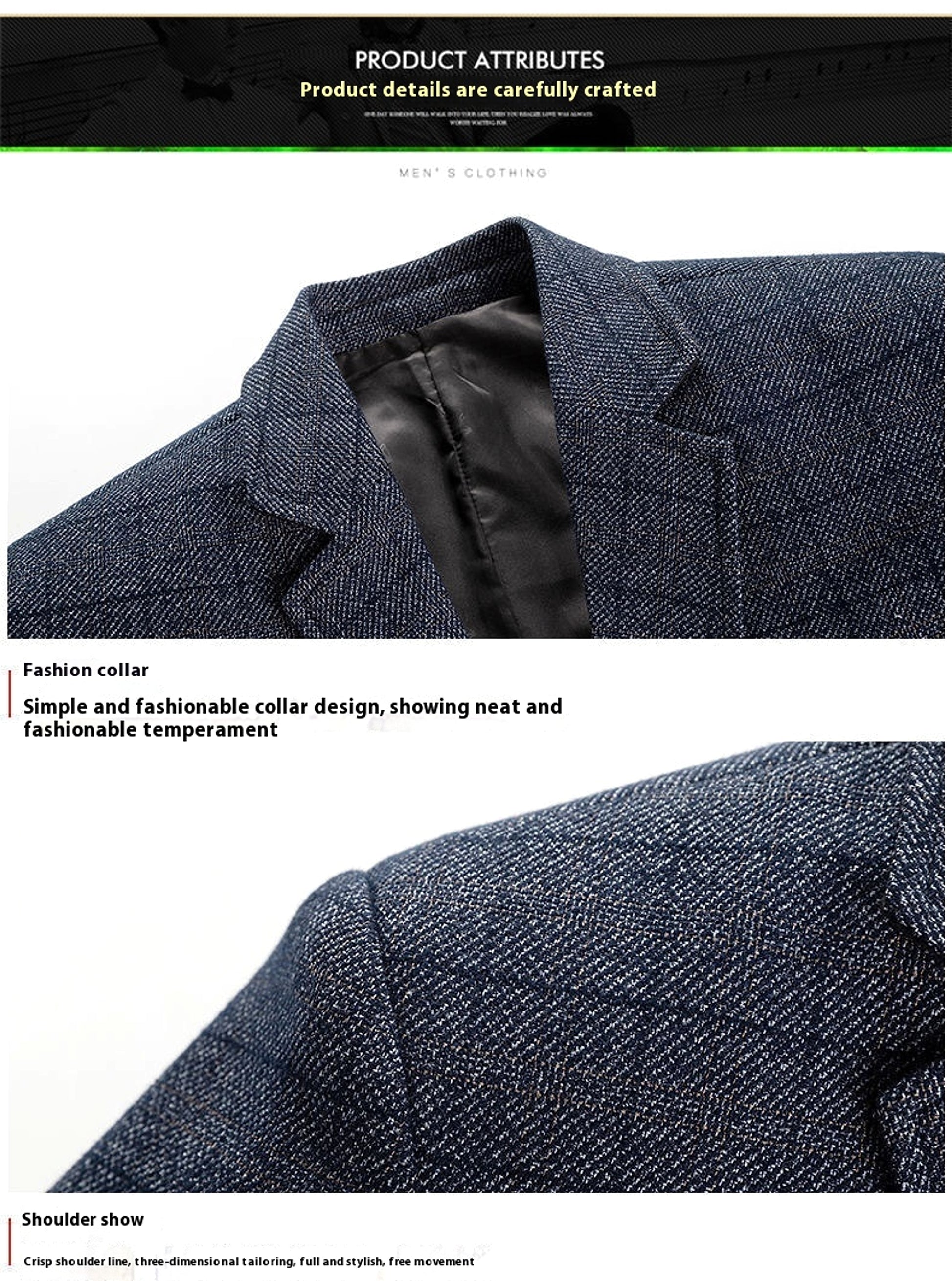 ModernoForm™ – Mid-Age Suit Top for Men - enhanced image 5