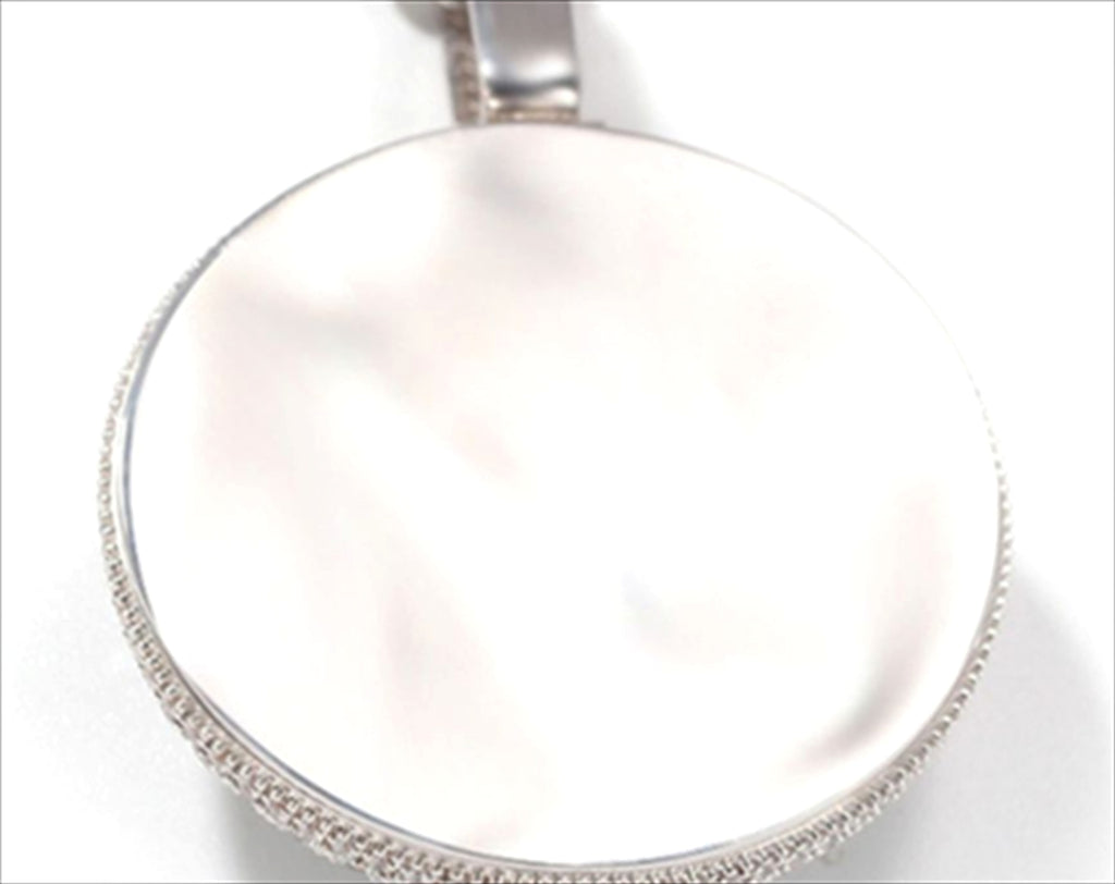 Personalized Rotating Pendant Necklace – Custom Name & Zircon Inlay - enhanced image 5