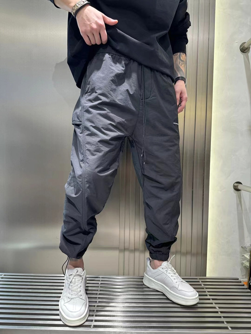 Plush And Thickened Leisure Wear Pants (Jeans) Men - enhanced image 5