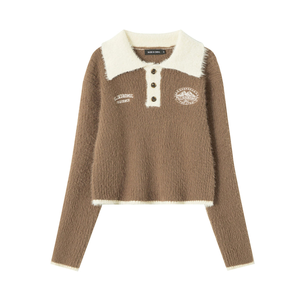 Pure Desire College Style Soft Waxy New Sweater Ins Simple Women - enhanced image 5