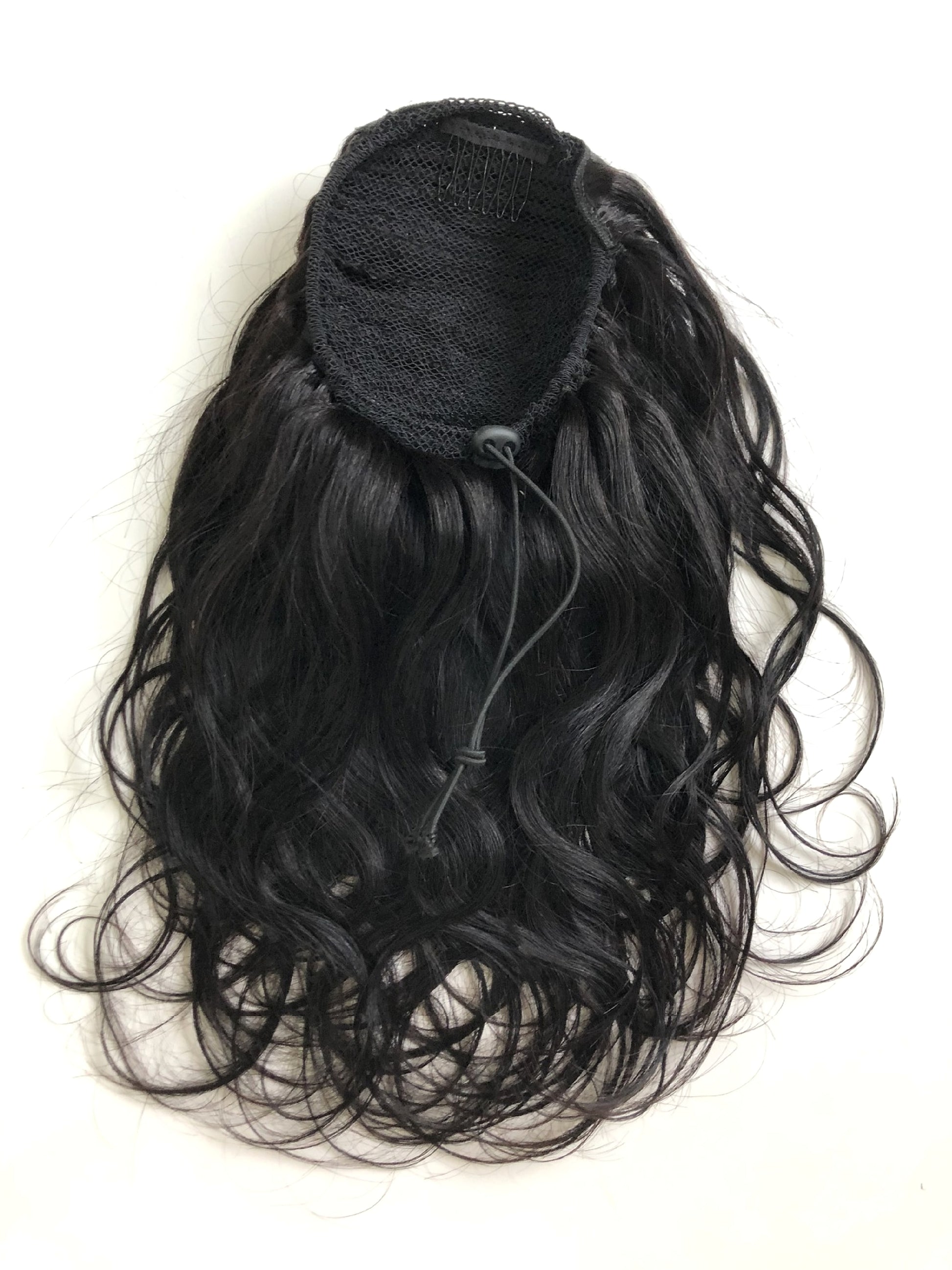 Real Hair Wigs Ponytail Hair Wholesale Gradient Color Natural Curve - enhanced image 5