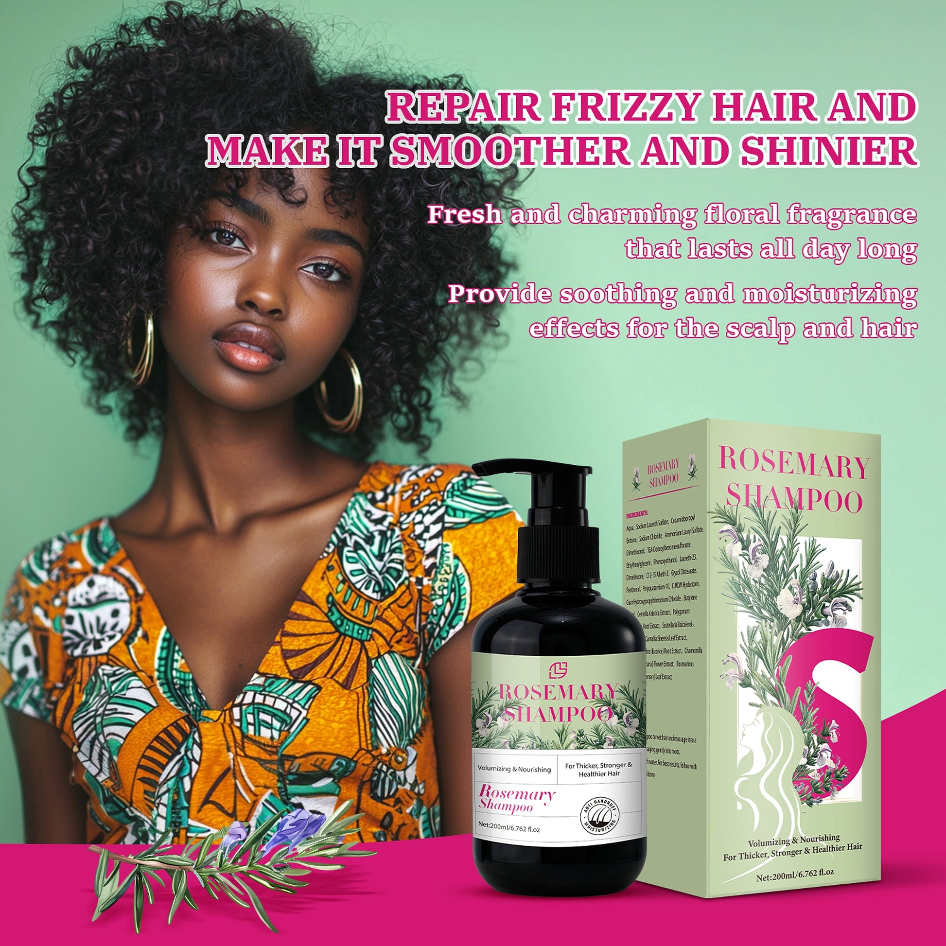 Rosemary Deep Clean Shampoo – Gentle Care, Real Results - enhanced image 5