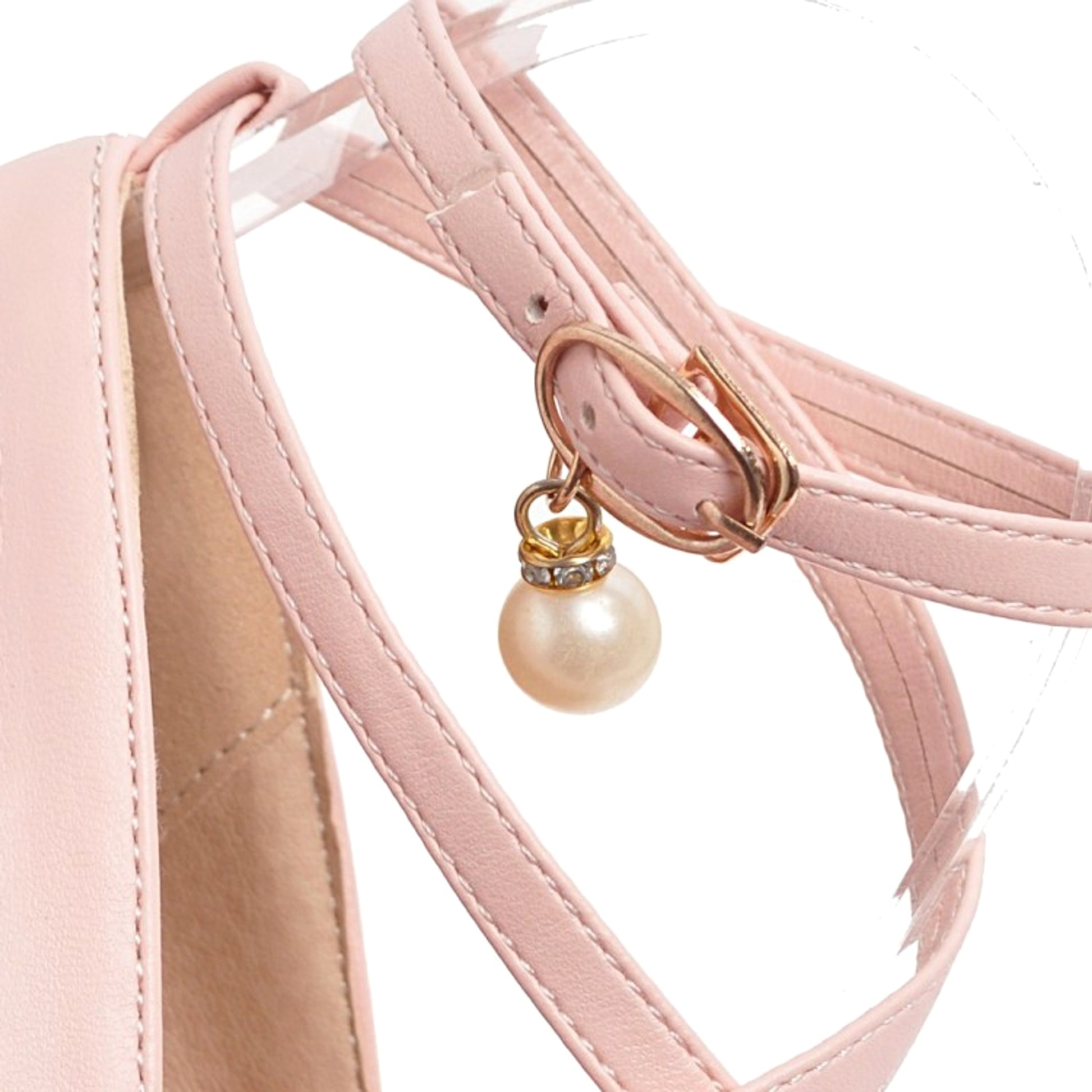 Round Toe Single Shoe Thick Heel Platform - enhanced image 5