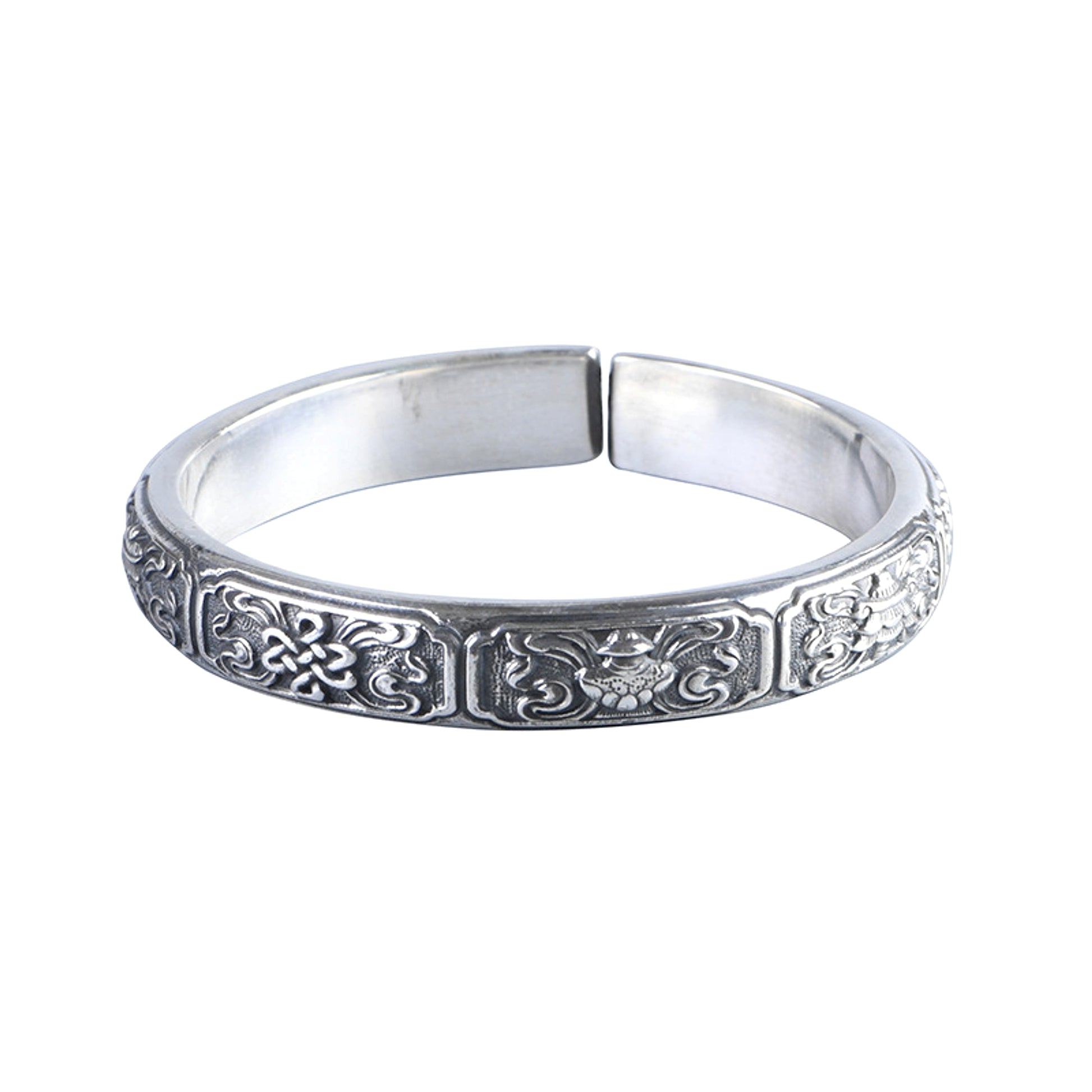 Siam Antique 999 Silver Bracelet Retro Female - enhanced image 5