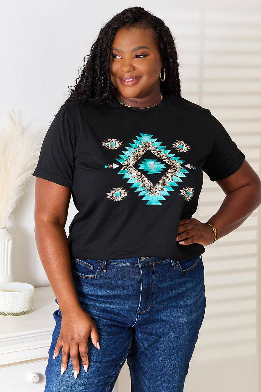 Simply Love Graphic Short Sleeve T-Shirt - enhanced image 5