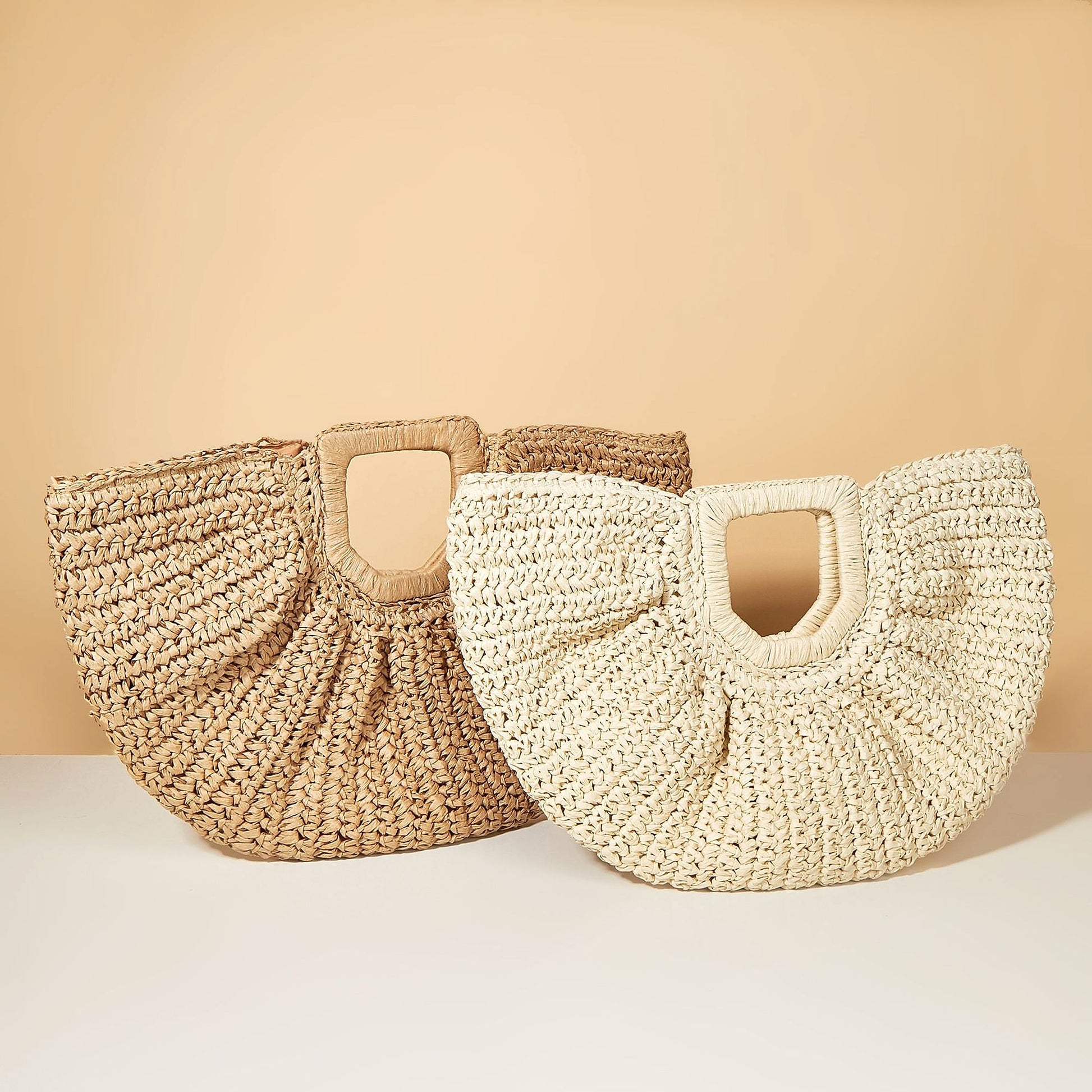 SolunaWeave™ – Vintage Straw Tote Edition - enhanced image 5