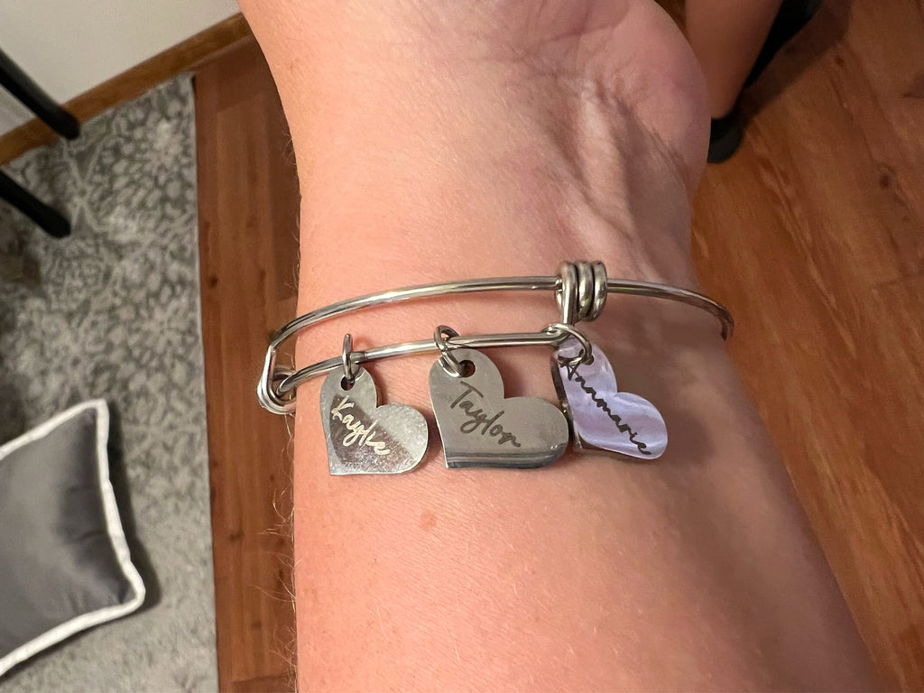 Personalized Stainless Steel Name Bracelet – Elegant & Customizable Jewelry - enhanced image 5
