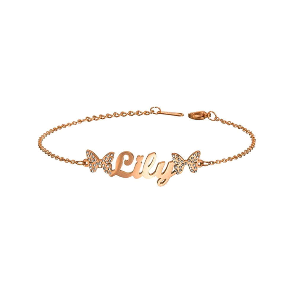 Custom Name Stainless Steel Bracelet – Personalized Letter Jewelry - enhanced image 5