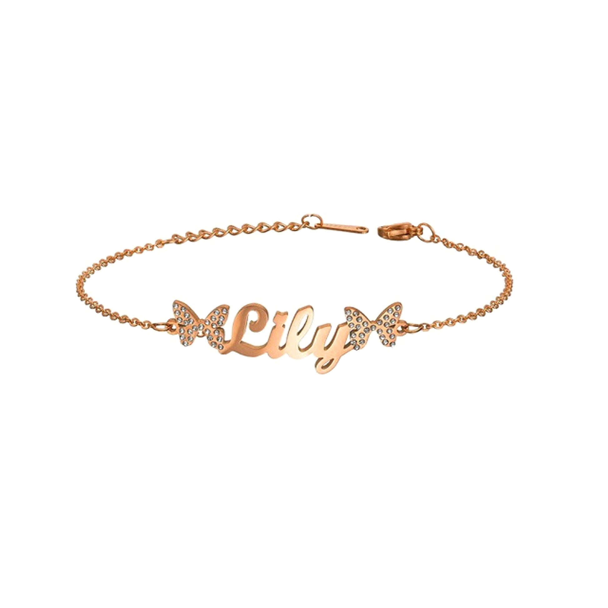 Custom Name Stainless Steel Bracelet – Personalized Letter Jewelry - enhanced image 5