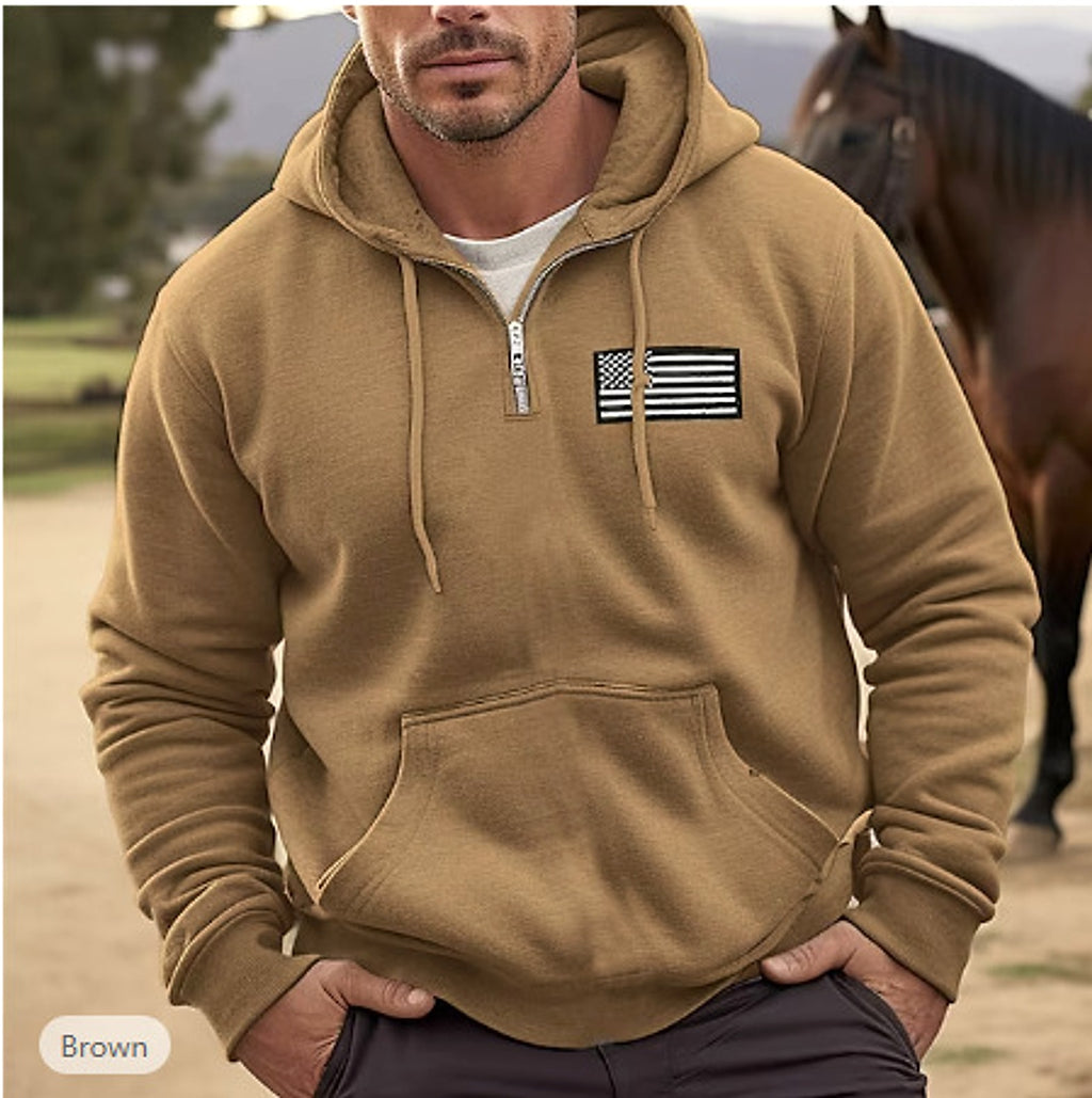 Sweater Men's Autumn New Casual Fashion Fashion Brand Hooded Trend - enhanced image 5