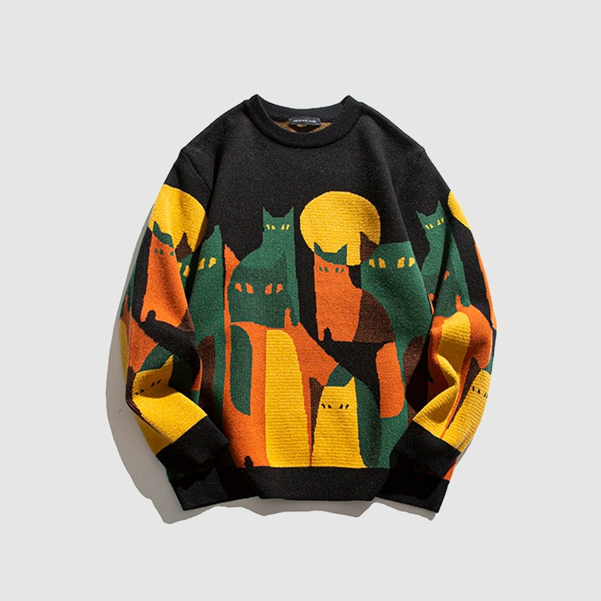 Sweater Men's Cats - enhanced image 5