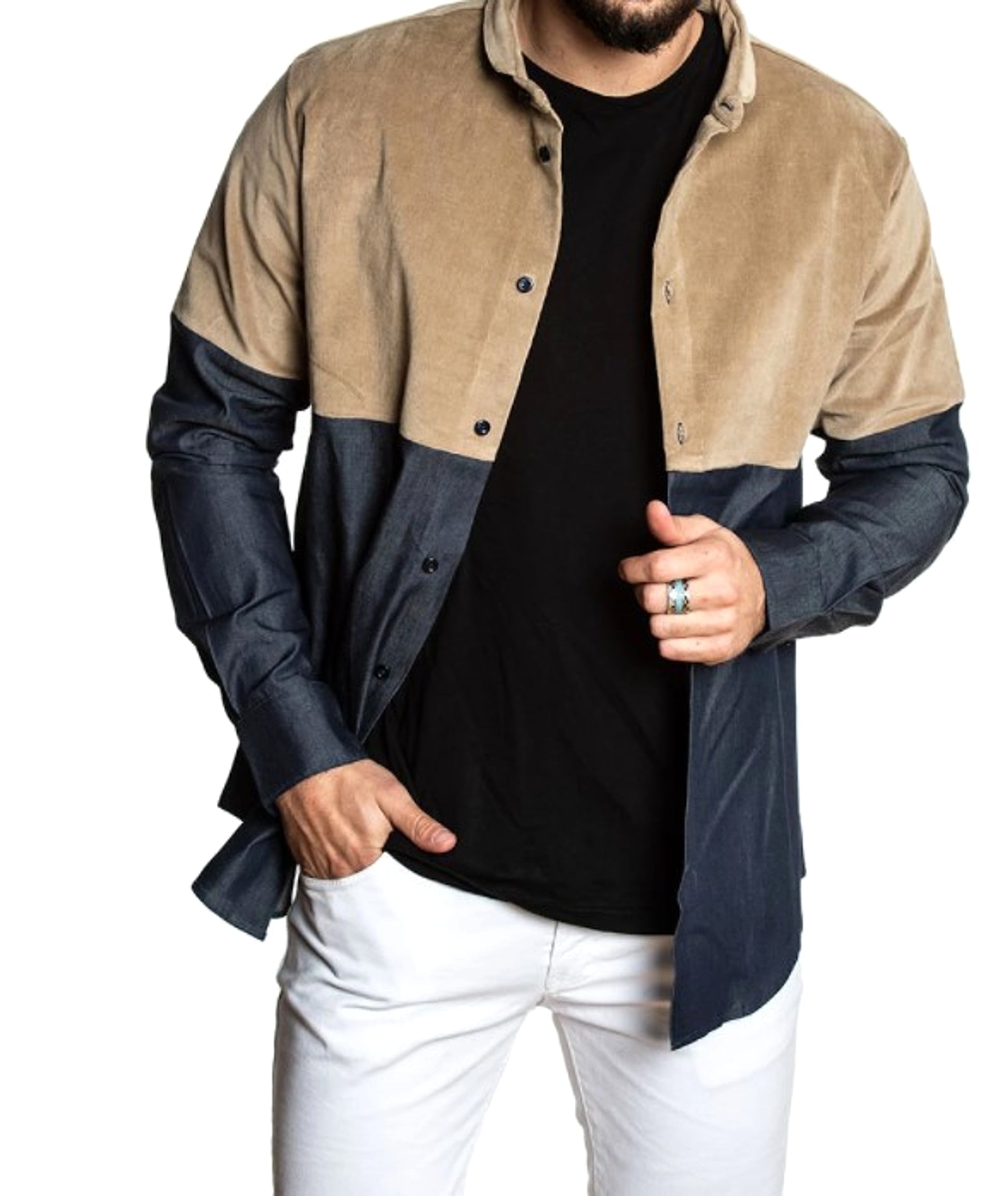 Two-Tone Fusion Shirt – Haute Edition 25 - enhanced image 5