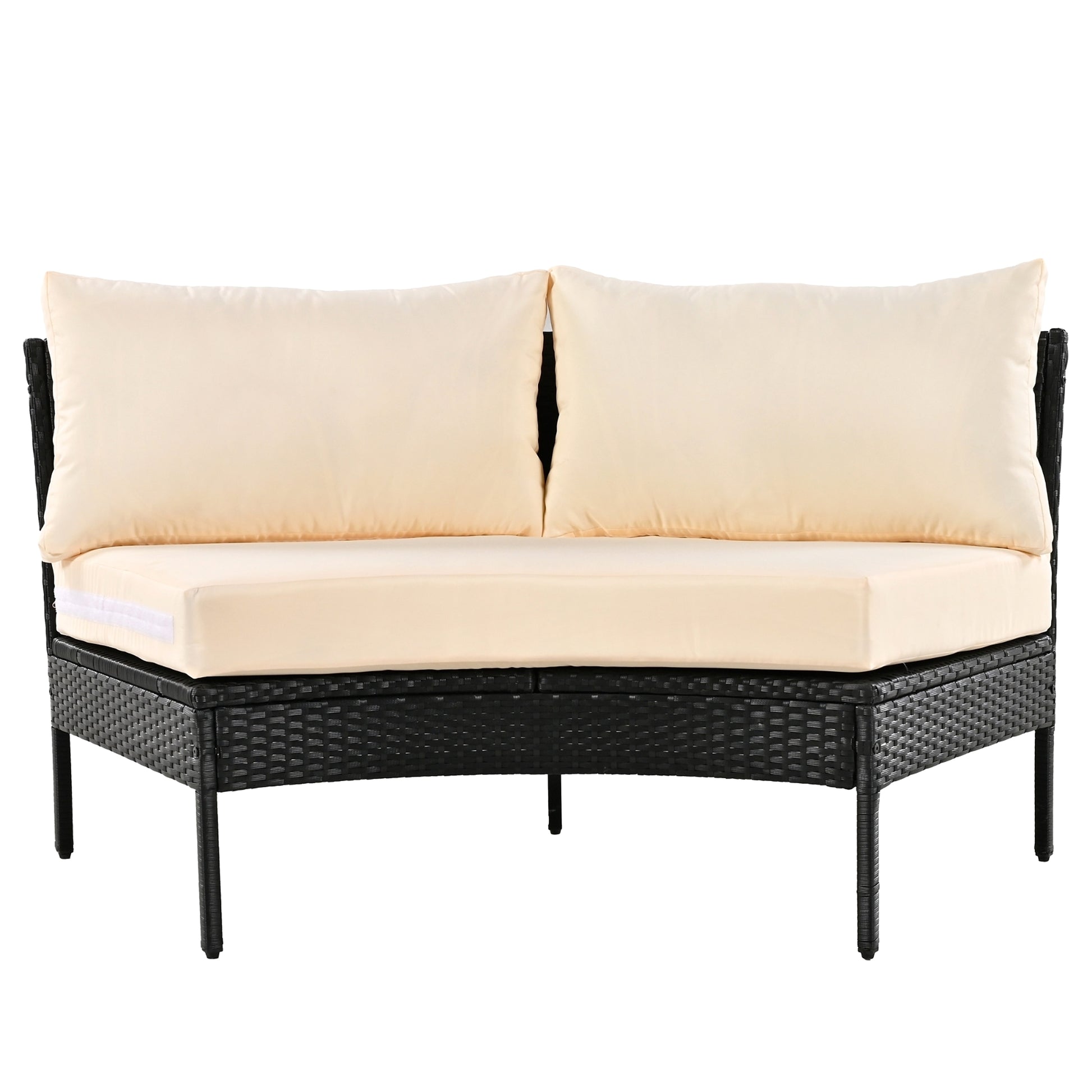 LuneluX_Home – Outdoor Lounge Set - 3 pcs. (Rattan-Waterproof) - enhanced image 5