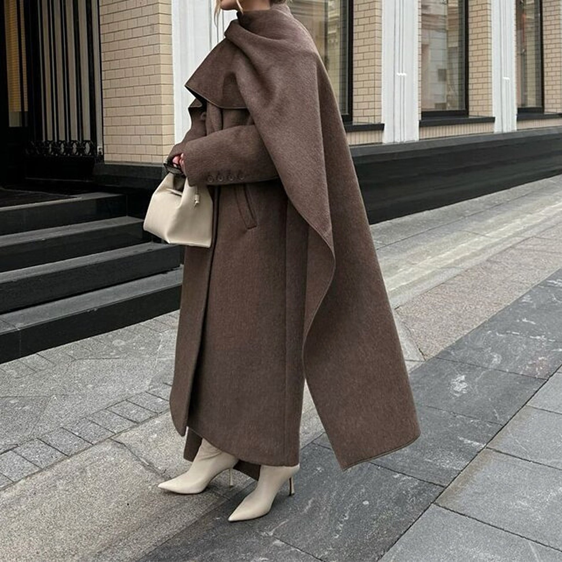 Urban Drape Wool Coat – 25 Edition - enhanced image 5