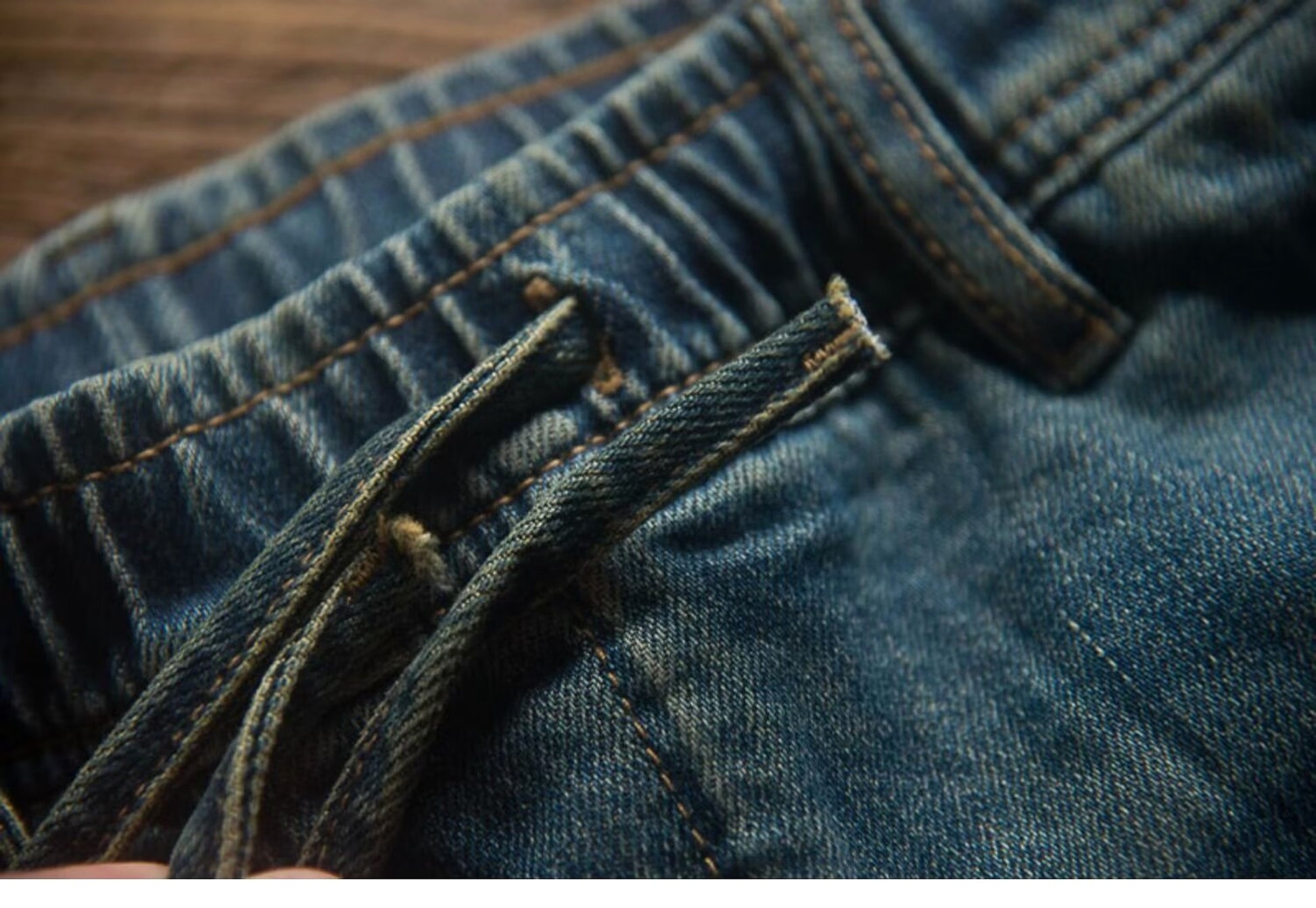 UrbanFlex Denim Joggers – Haute Edition 25 - enhanced image 5