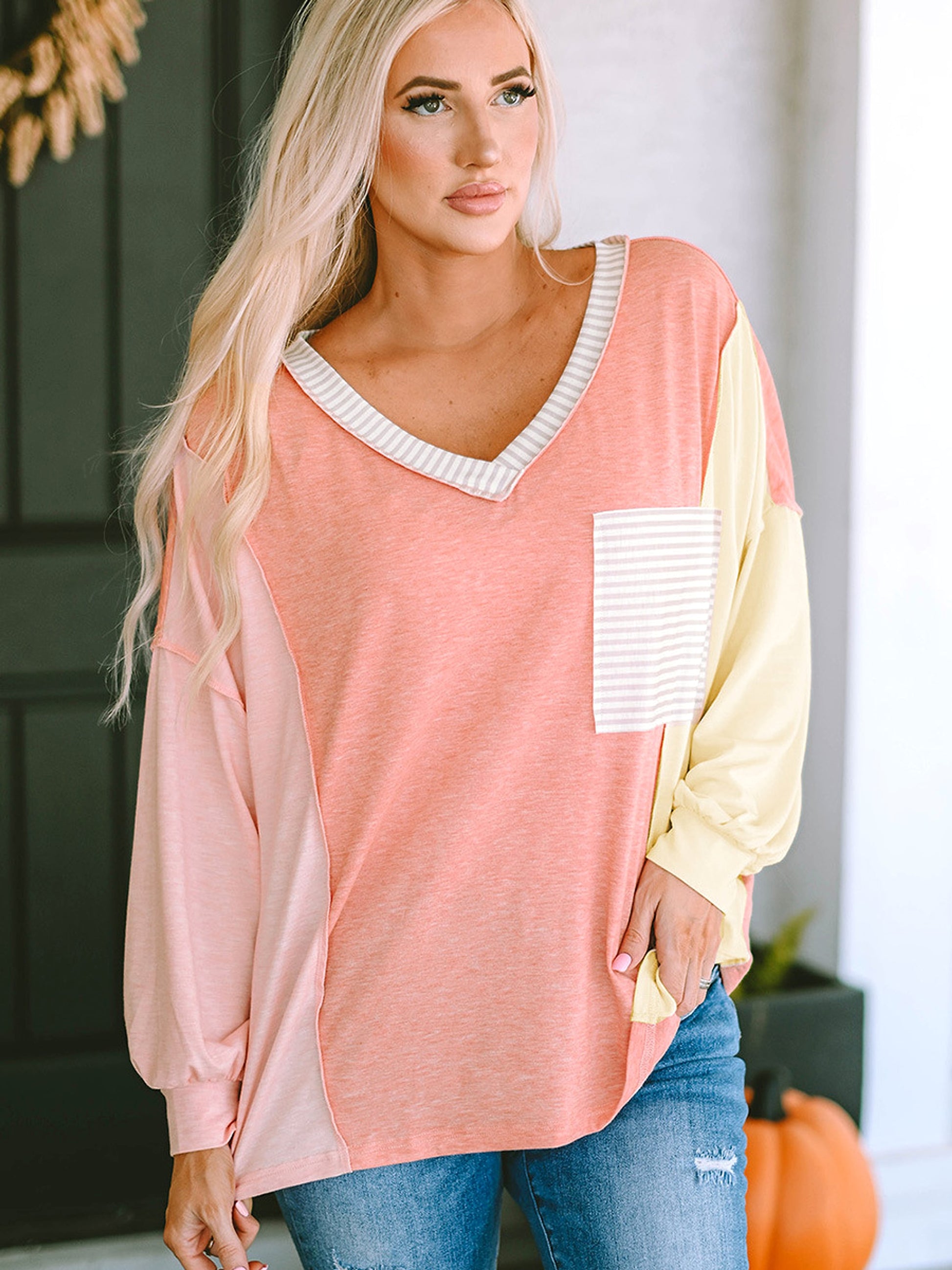 Striped Comfort Hoodie – Casual Chic Edition - enhanced image 5