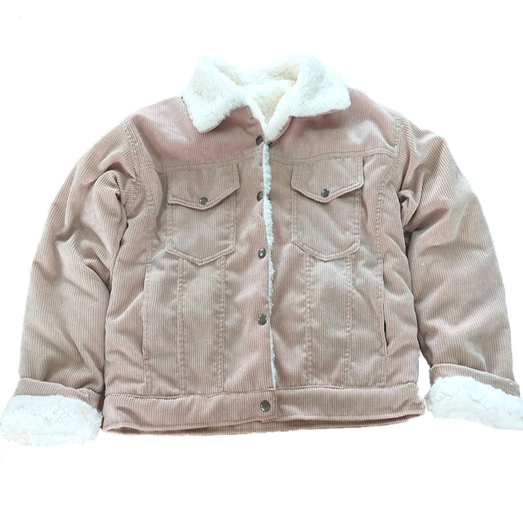 Vangull Autumn Corduroy Jacket Women - enhanced image 5