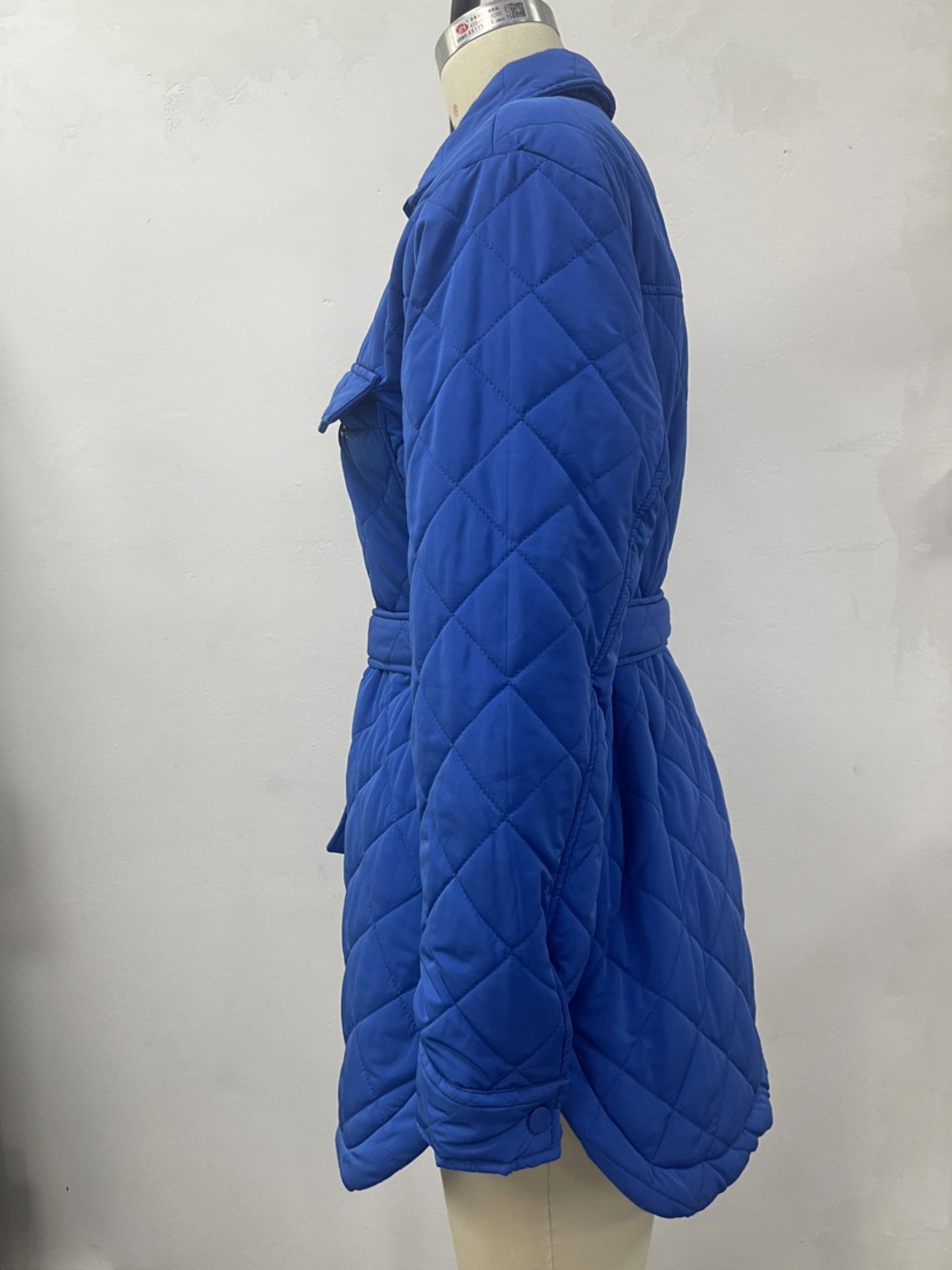 A.1 Women Rhombus Cotton-padded Jacket - enhanced image 5