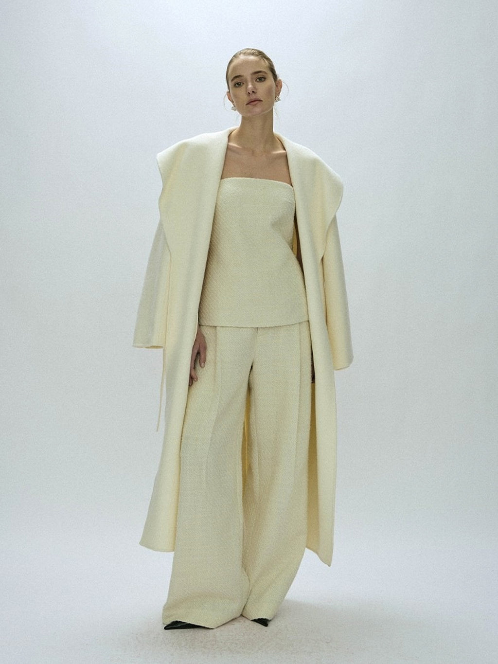 Women's Fashion Double-sided Wool Overcoat Coat - enhanced image 5