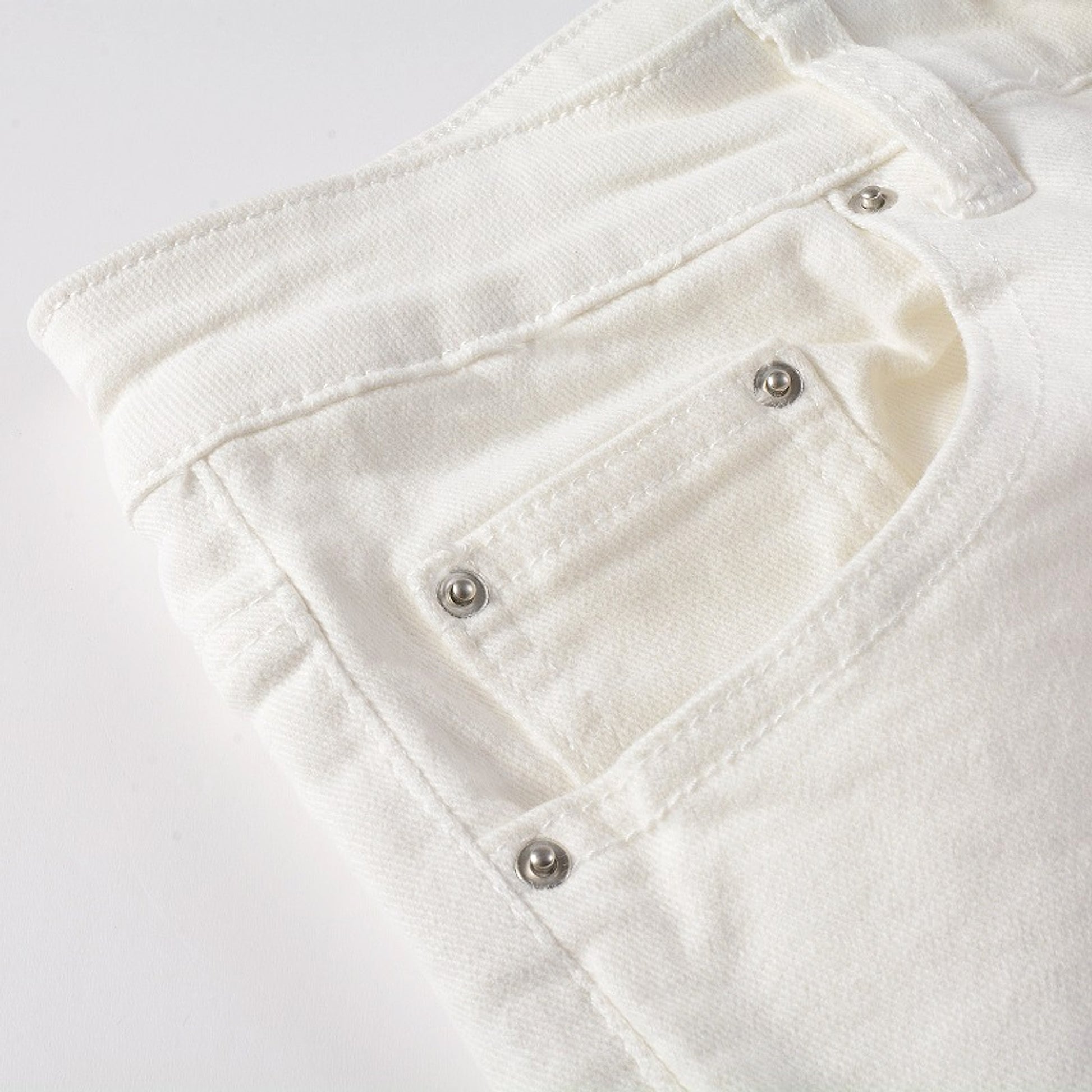 Women's High Street Ripped Stretch Slim Jeans - enhanced image 5