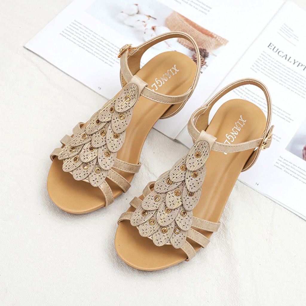 Women's Sandals Boho Bohemia Wedge Shoes Party Daily Beach Shoes - enhanced image 5