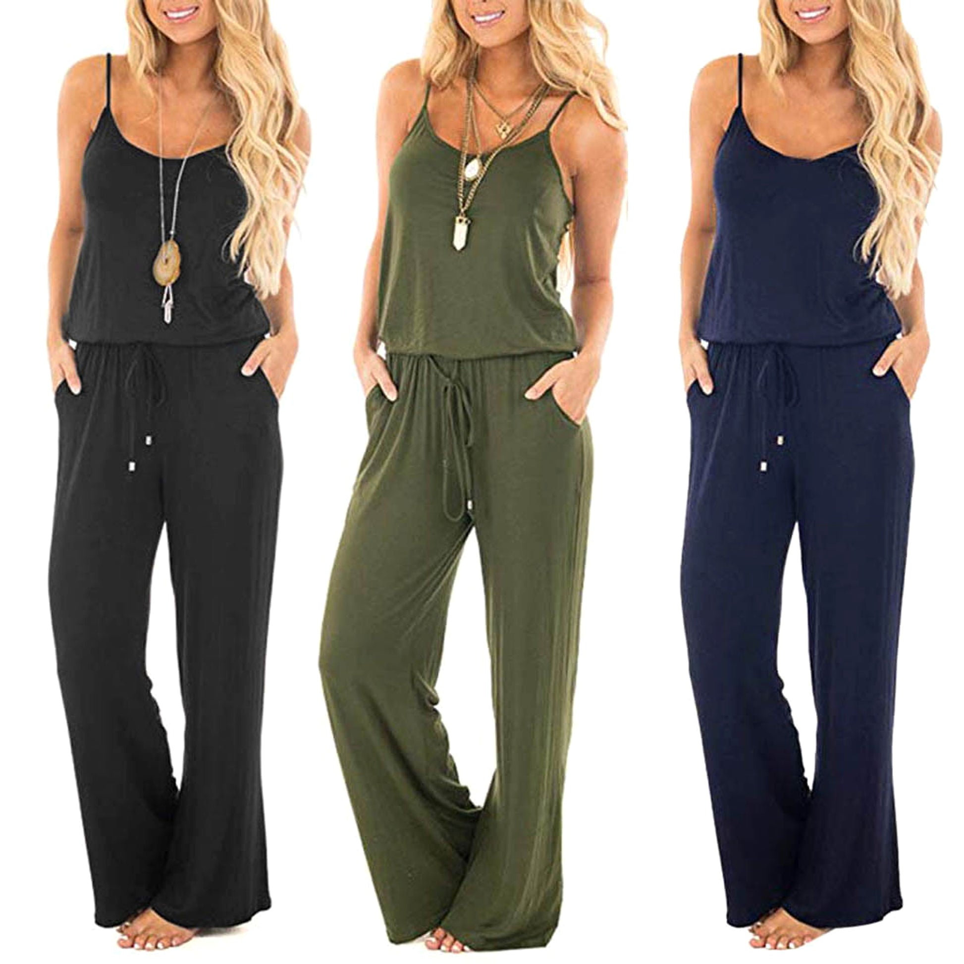 Women's suspenders jumpsuit - enhanced image 5