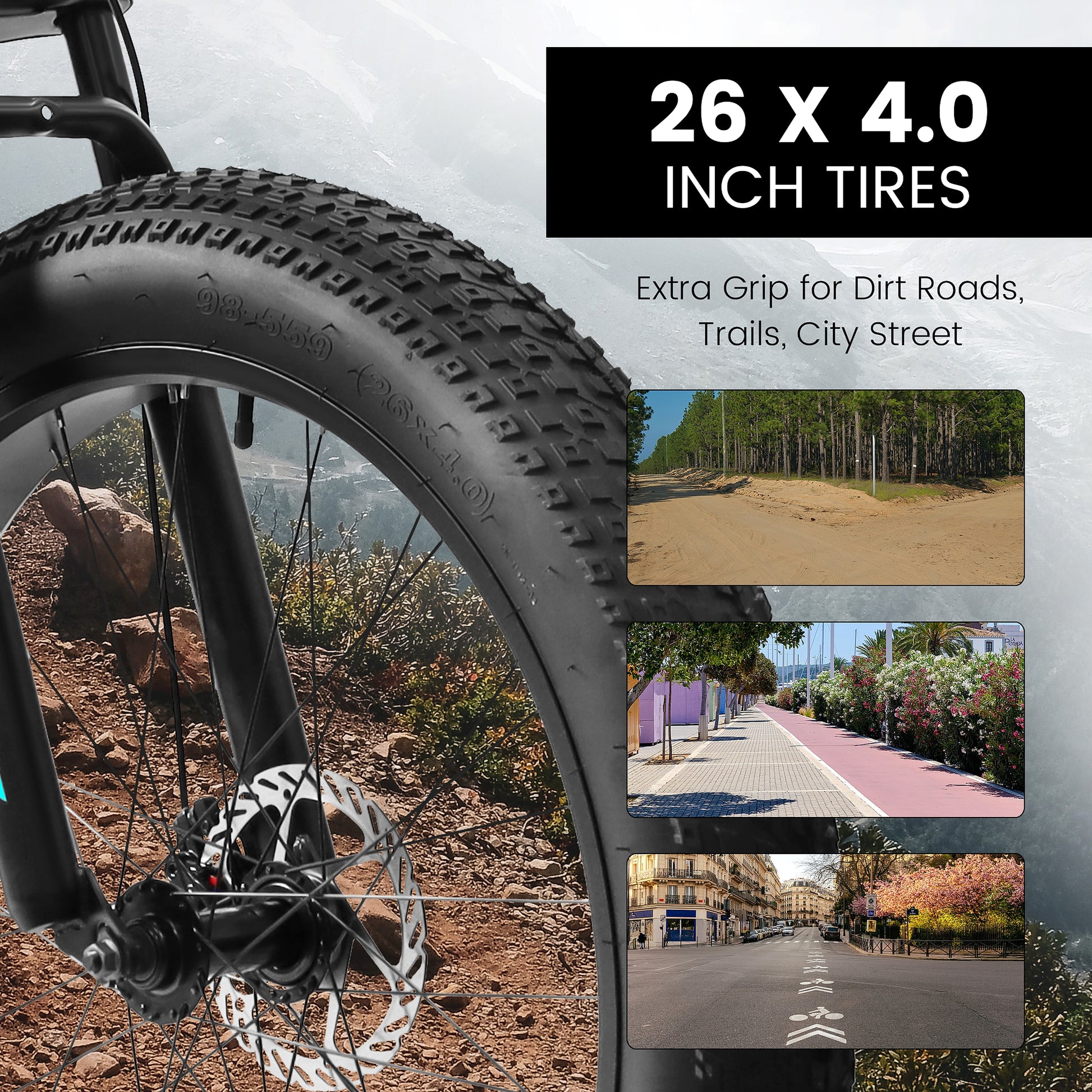 Ruffryde Ecarpat™ – 26" Full Suspension MTB (21-Speed, Dual Disc, Black) - enhanced image 6