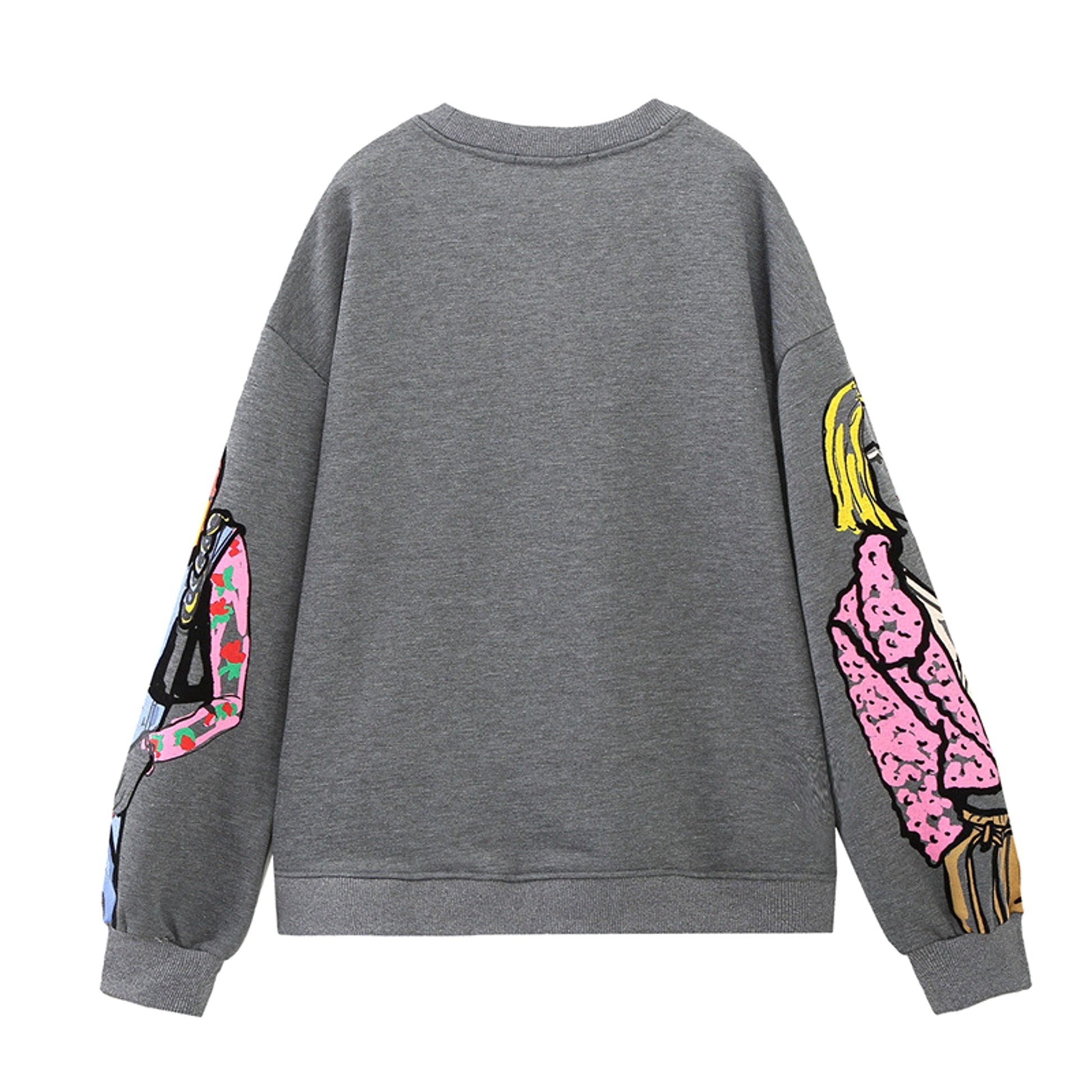 Lazy Style Top Girls' Printed Sweater - enhanced image 6