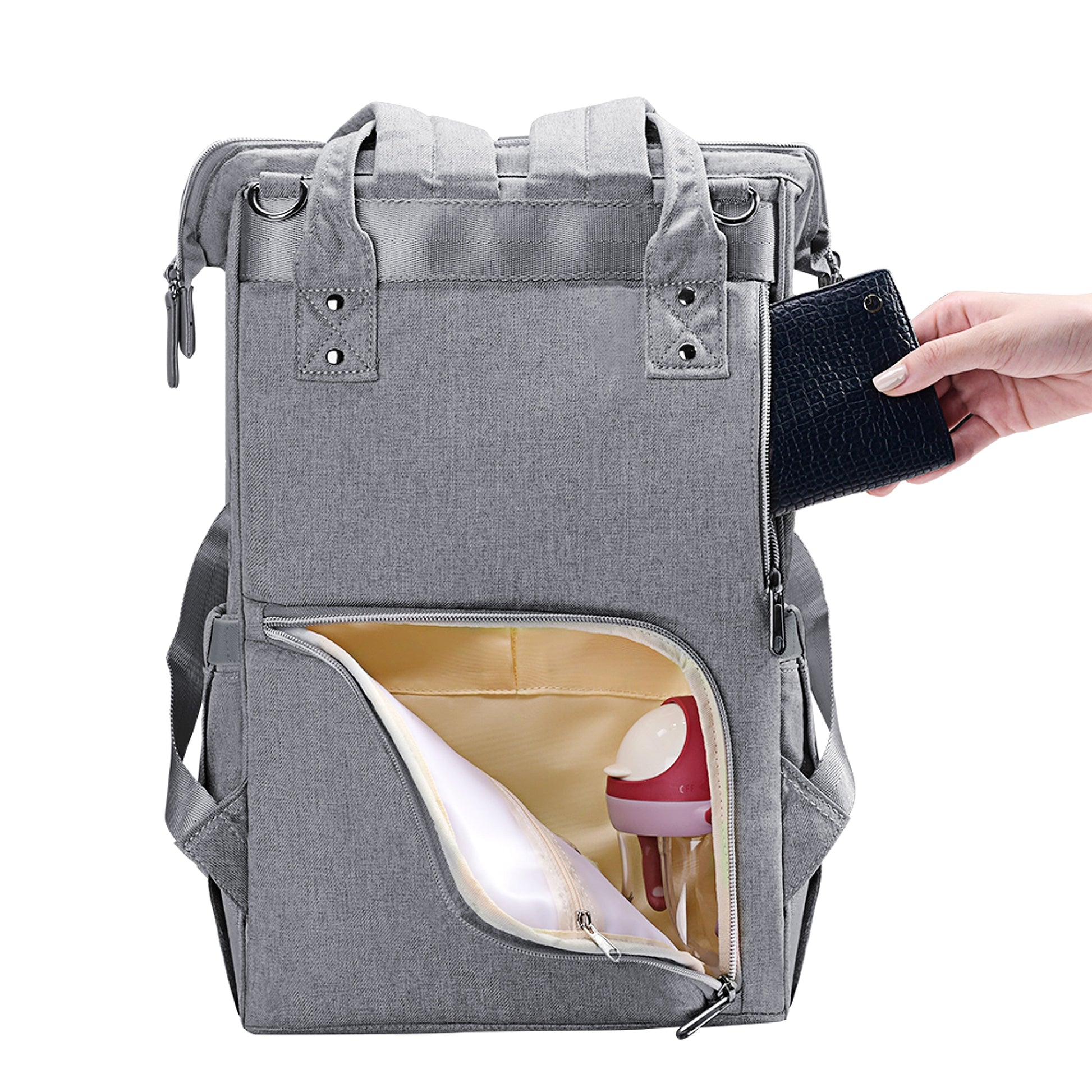 ALLFASHION™ – SmartMom USB Diaper Backpack - enhanced image 6