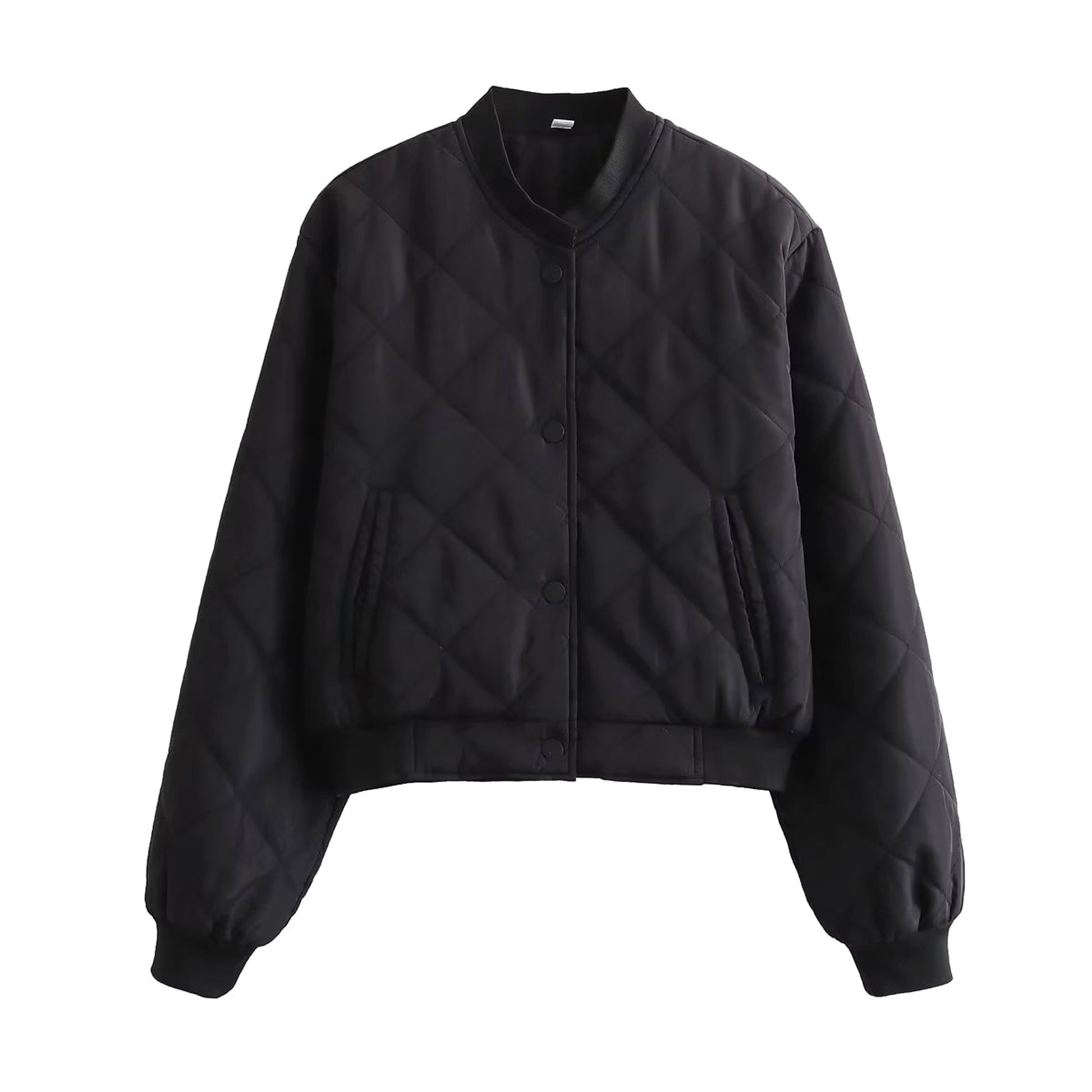 Autumn And Winter Ladies New Comfort And Casual Short Cotton Jacket Jacket Coat - enhanced image 6