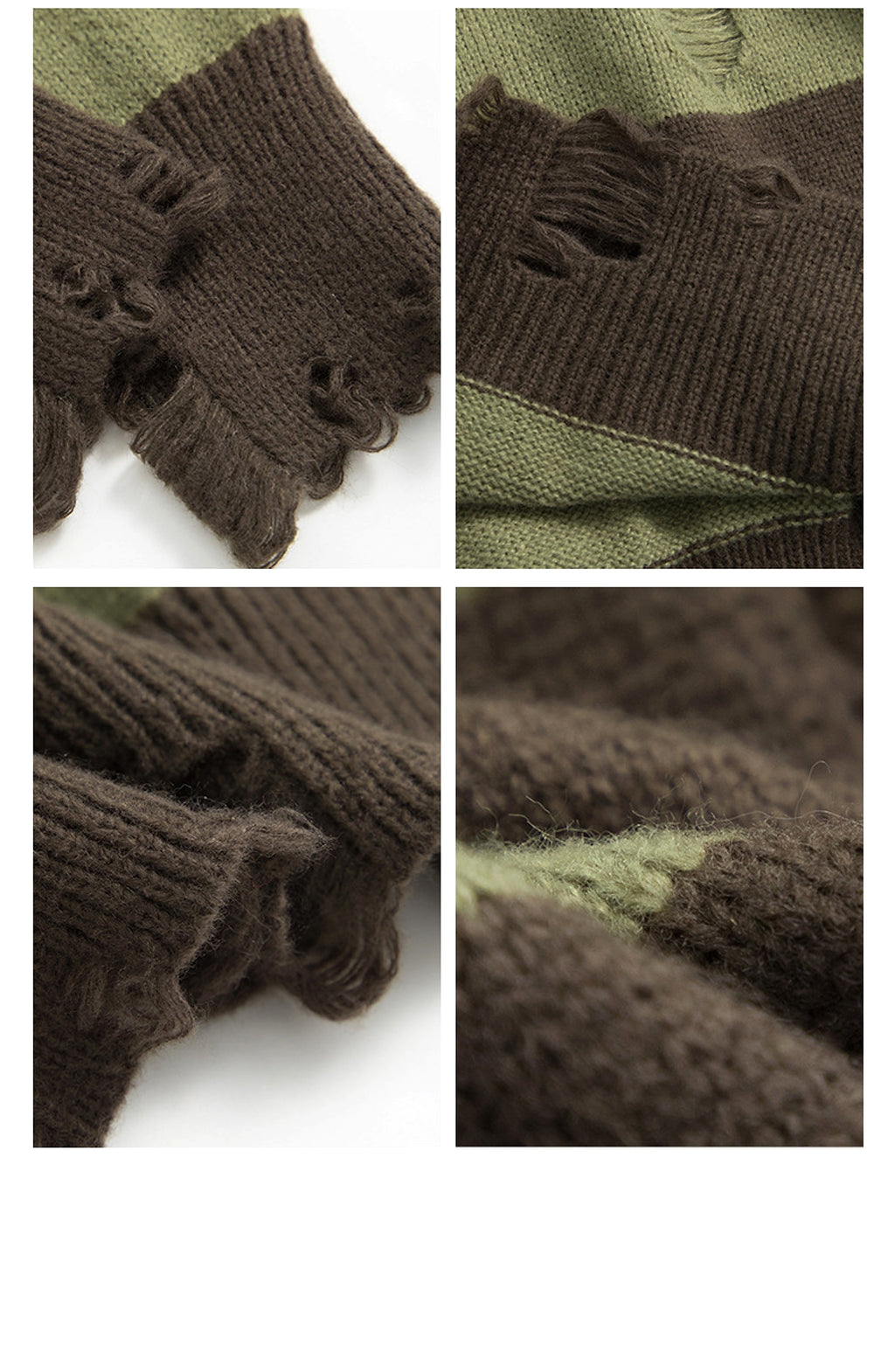 Autumn Hooded Sweater Women Contrast Stripe Thin - enhanced image 6