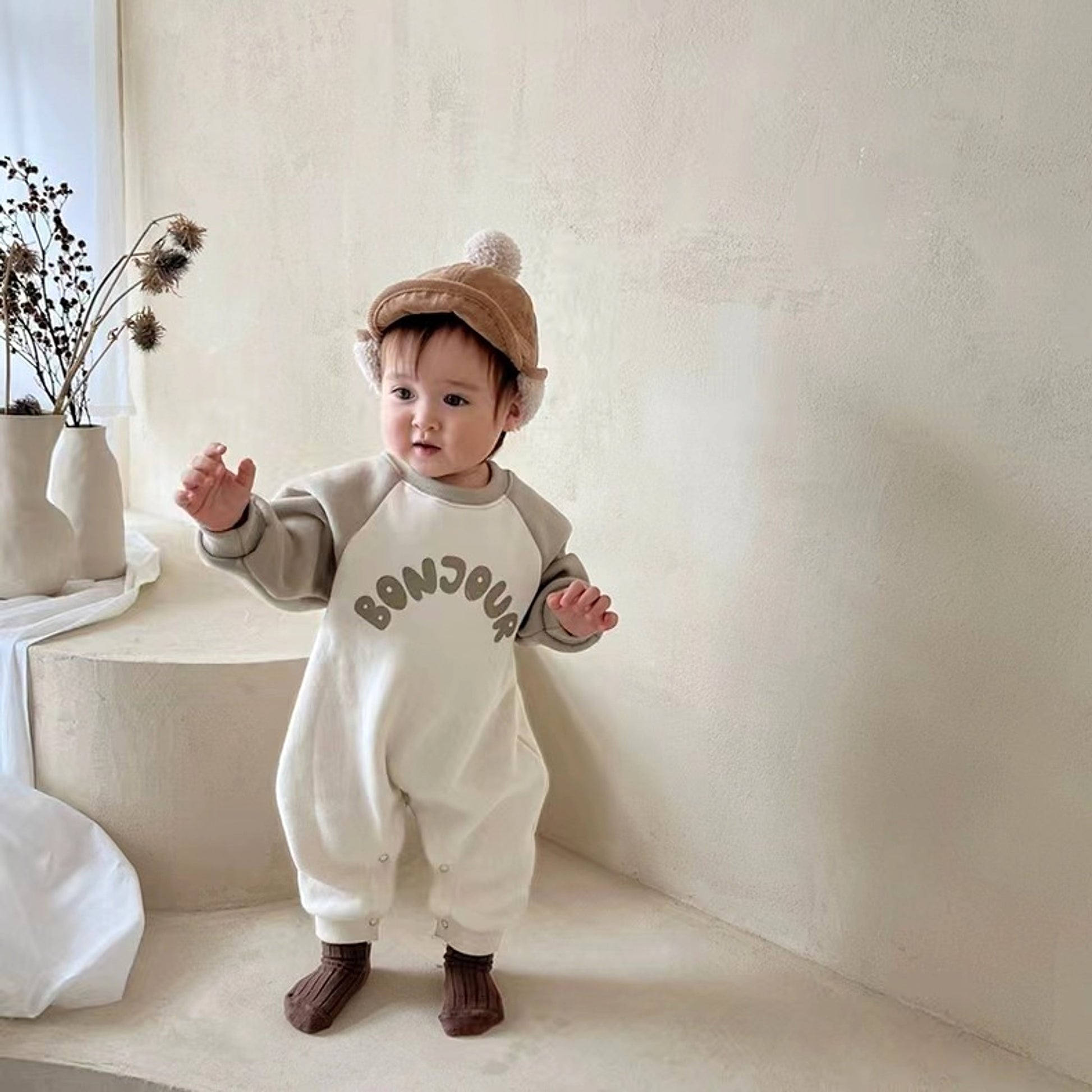 BonjourNest™ – Casual Long Sleeve Romper for Babies - enhanced image 6