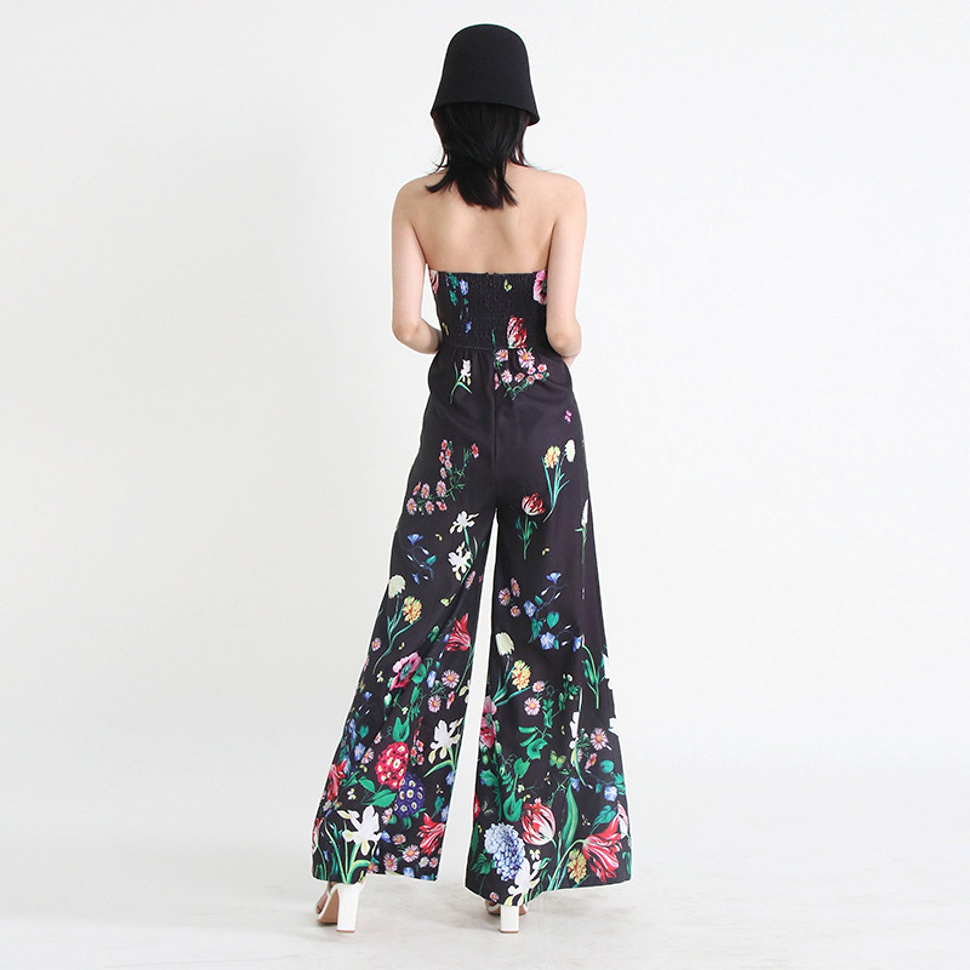 Botanical Floral Print Jumpsuit - enhanced image 6