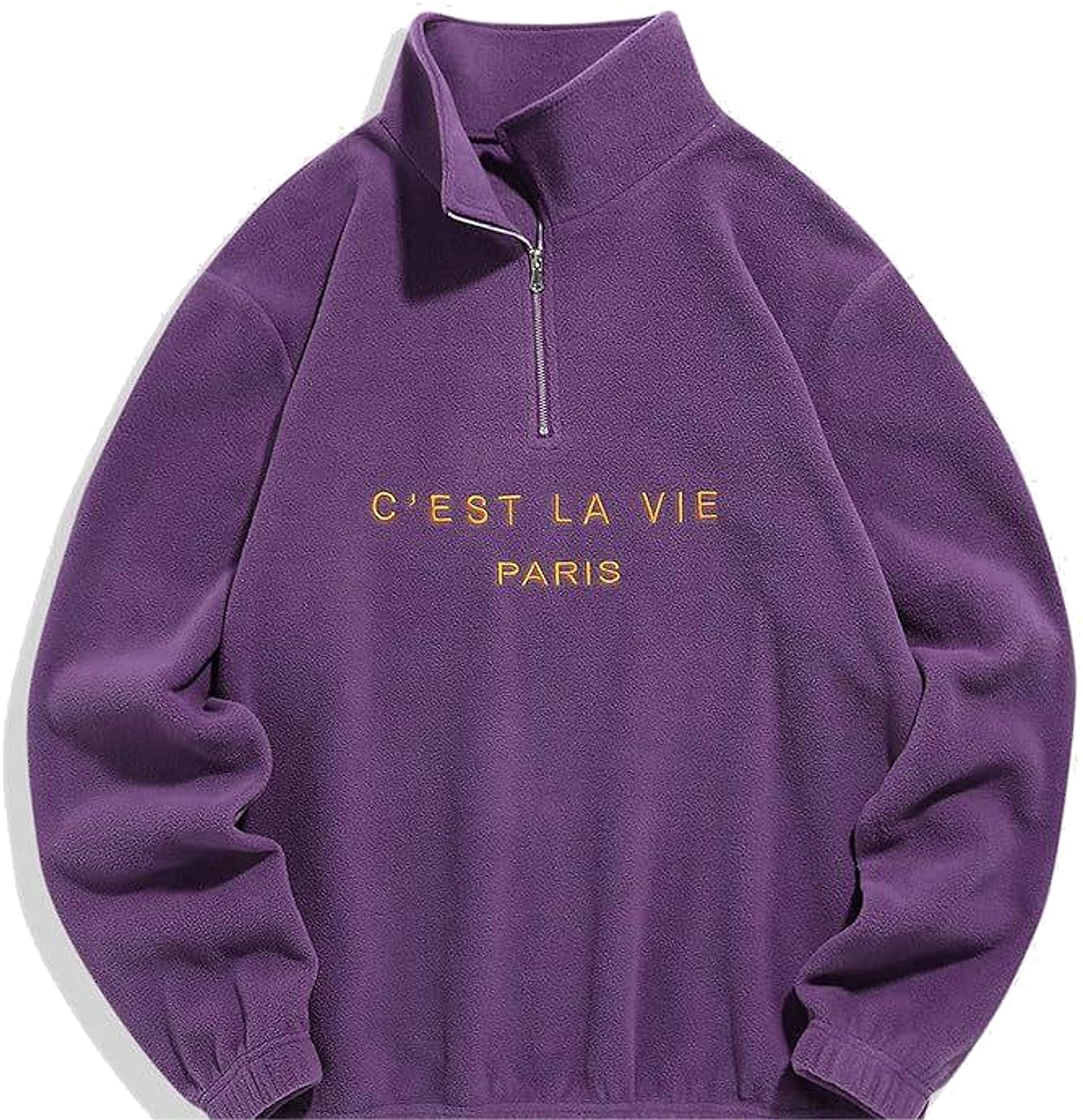 California Loose Zipper Coat Sweater - enhanced image 6