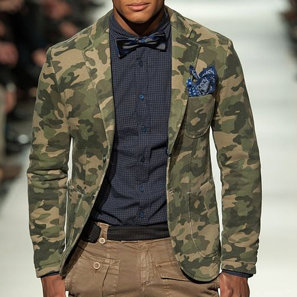 CamouflageStyle™ Men's Leisure Suit – Modern Elegance with Digital Print - enhanced image 6