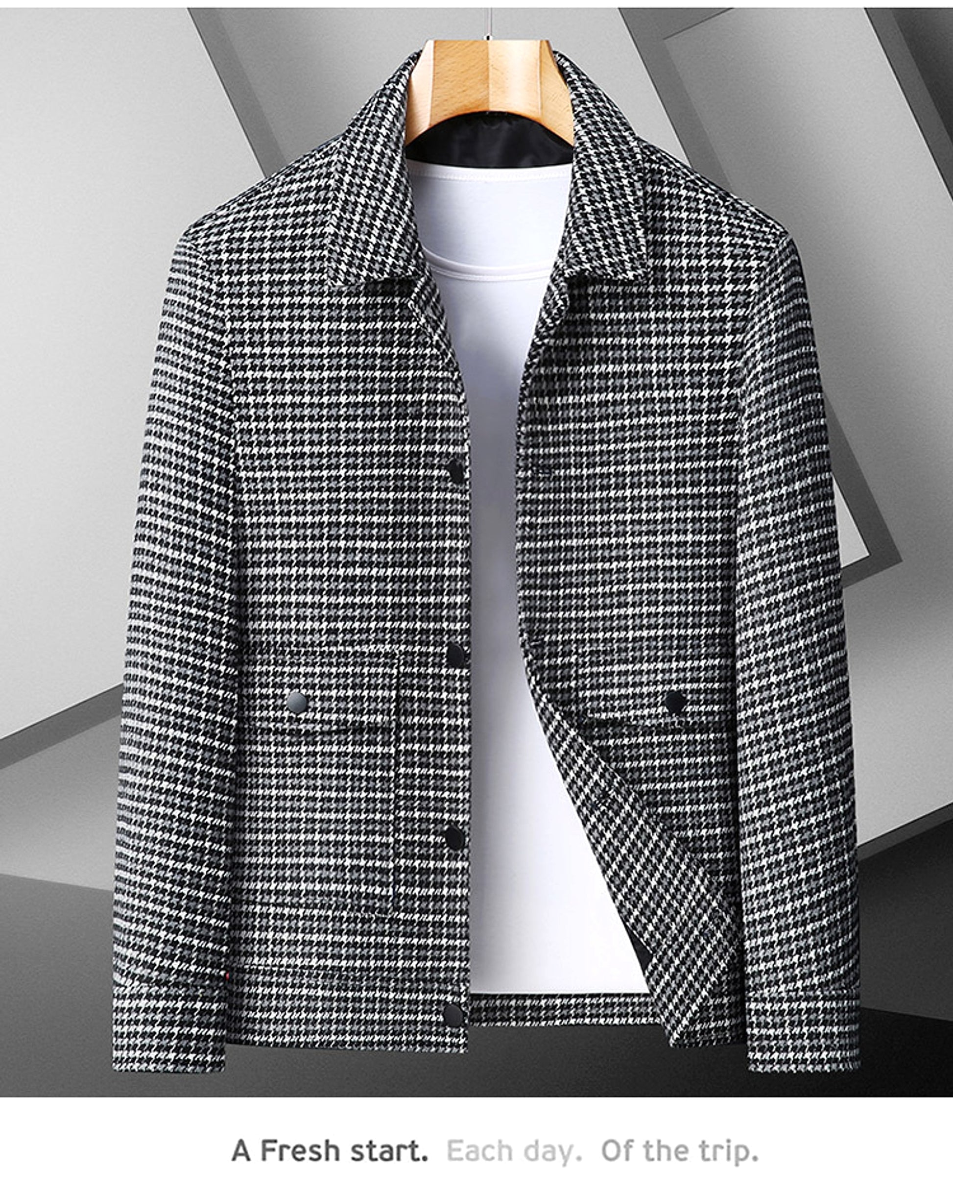 Casual Autumn And Winter Plus-sized Loose Top Jacket - enhanced image 6