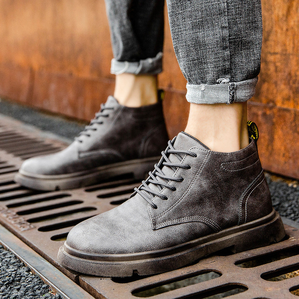Casual Sports Shoes Plus Cashmere Martin Boots Men - enhanced image 6