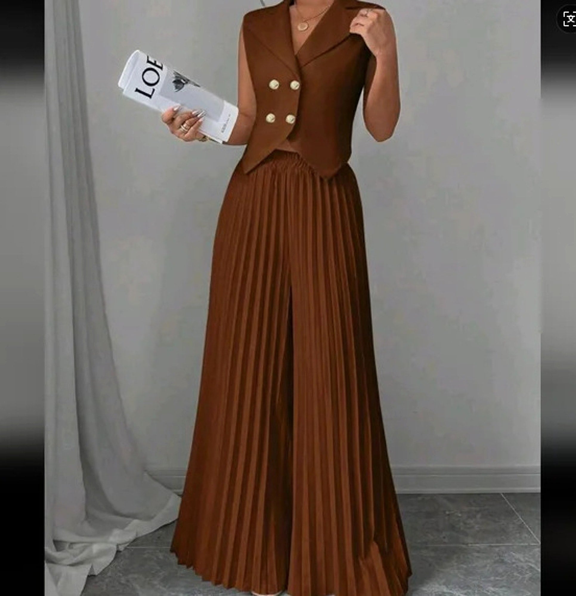 CityMuse Sleeveless Suit Set – Haute Edition 25 - enhanced image 6