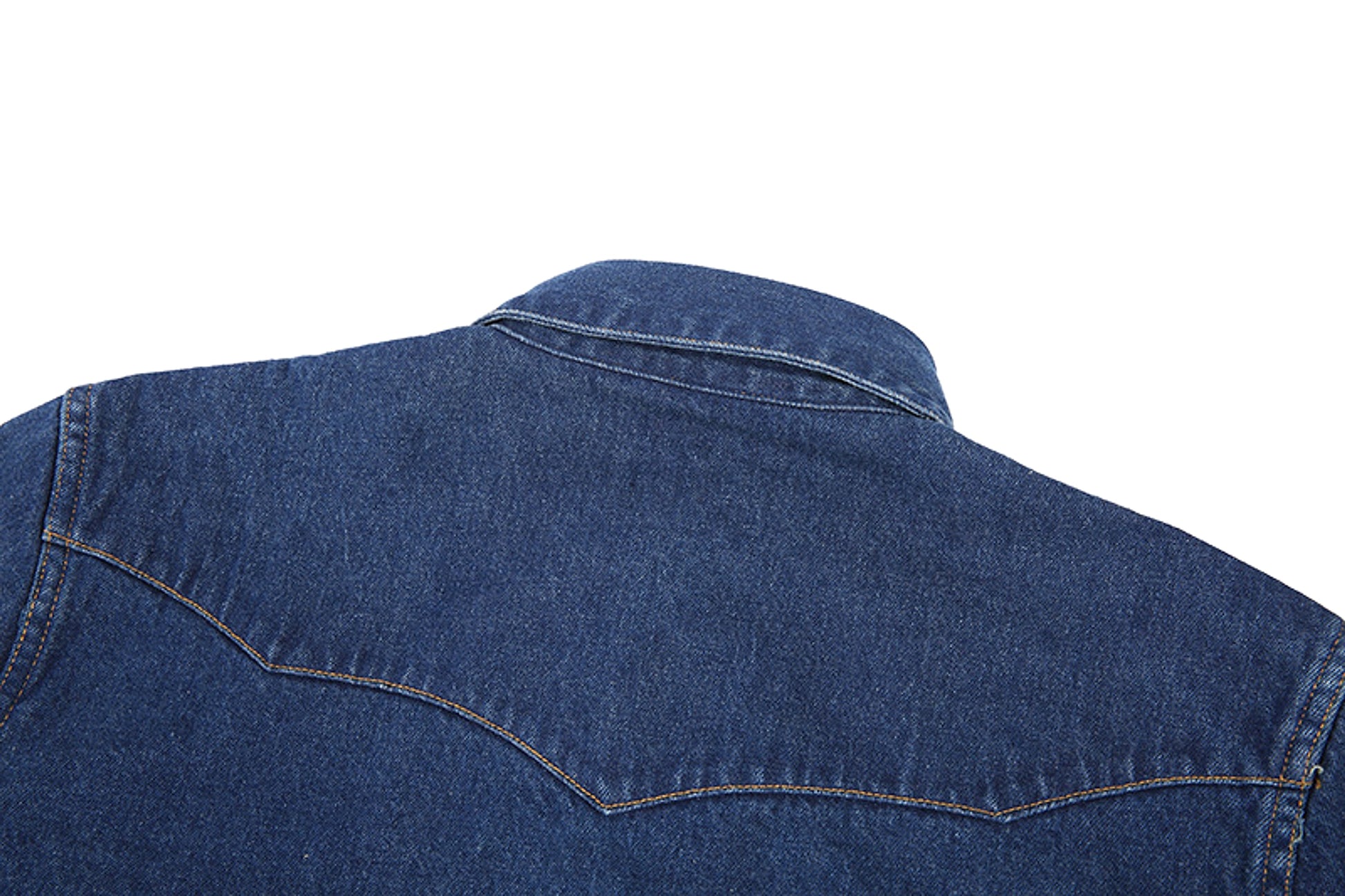 Classic Bag Flower Wash Denim Shirt - enhanced image 6