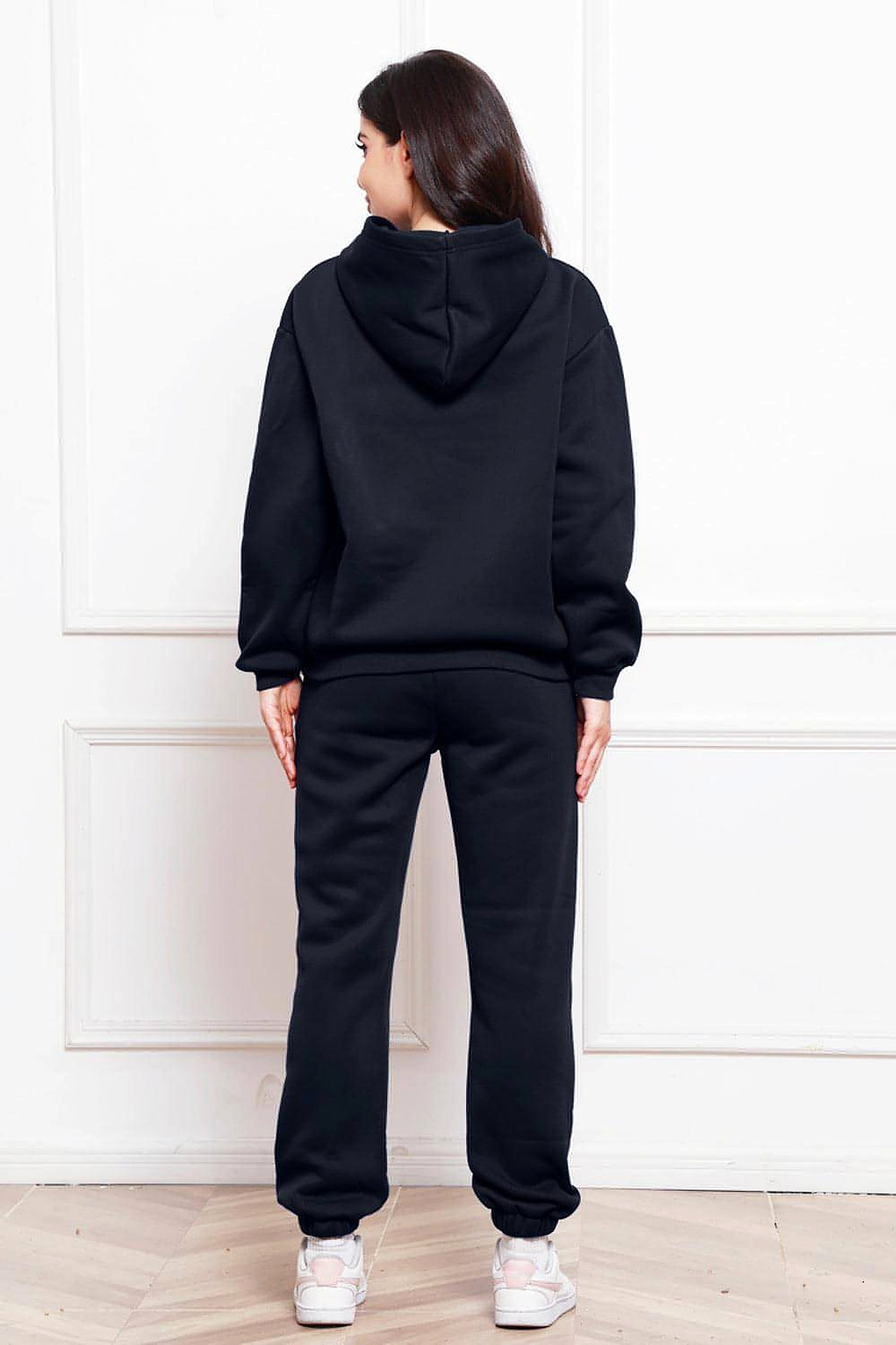 Drop Shoulder Long Sleeve Hoodie and Pants Set - enhanced image 6