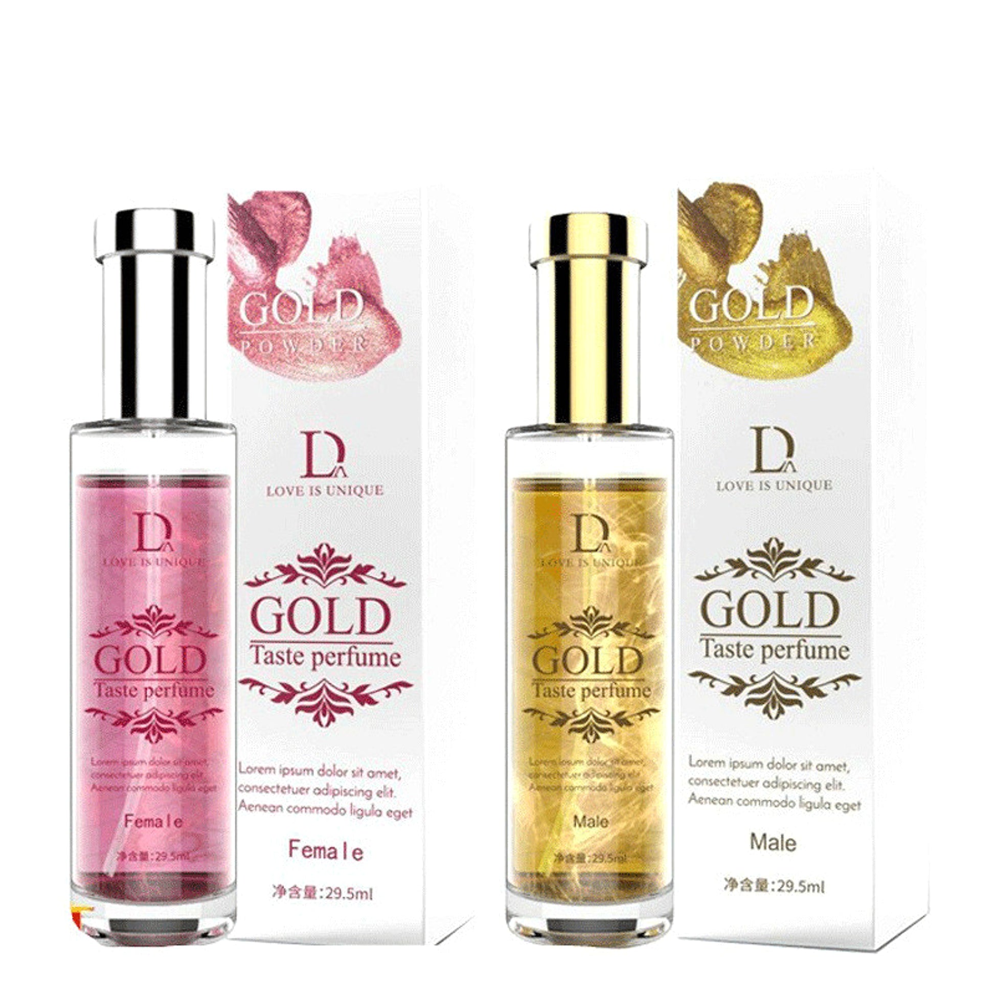 Elegant Car Student Fragrance Powder Perfume Gilded Sand - enhanced image 6