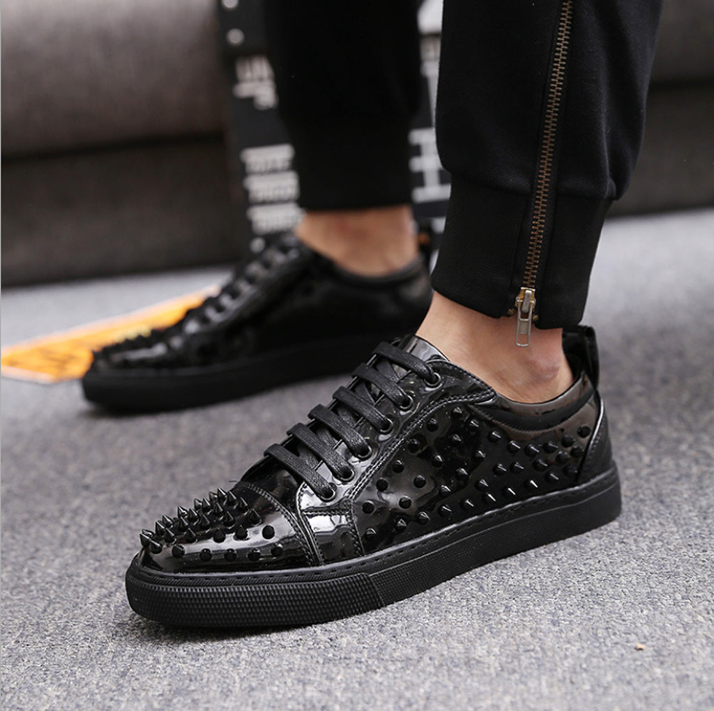 European and American fashion cowhide shoes for men - enhanced image 6