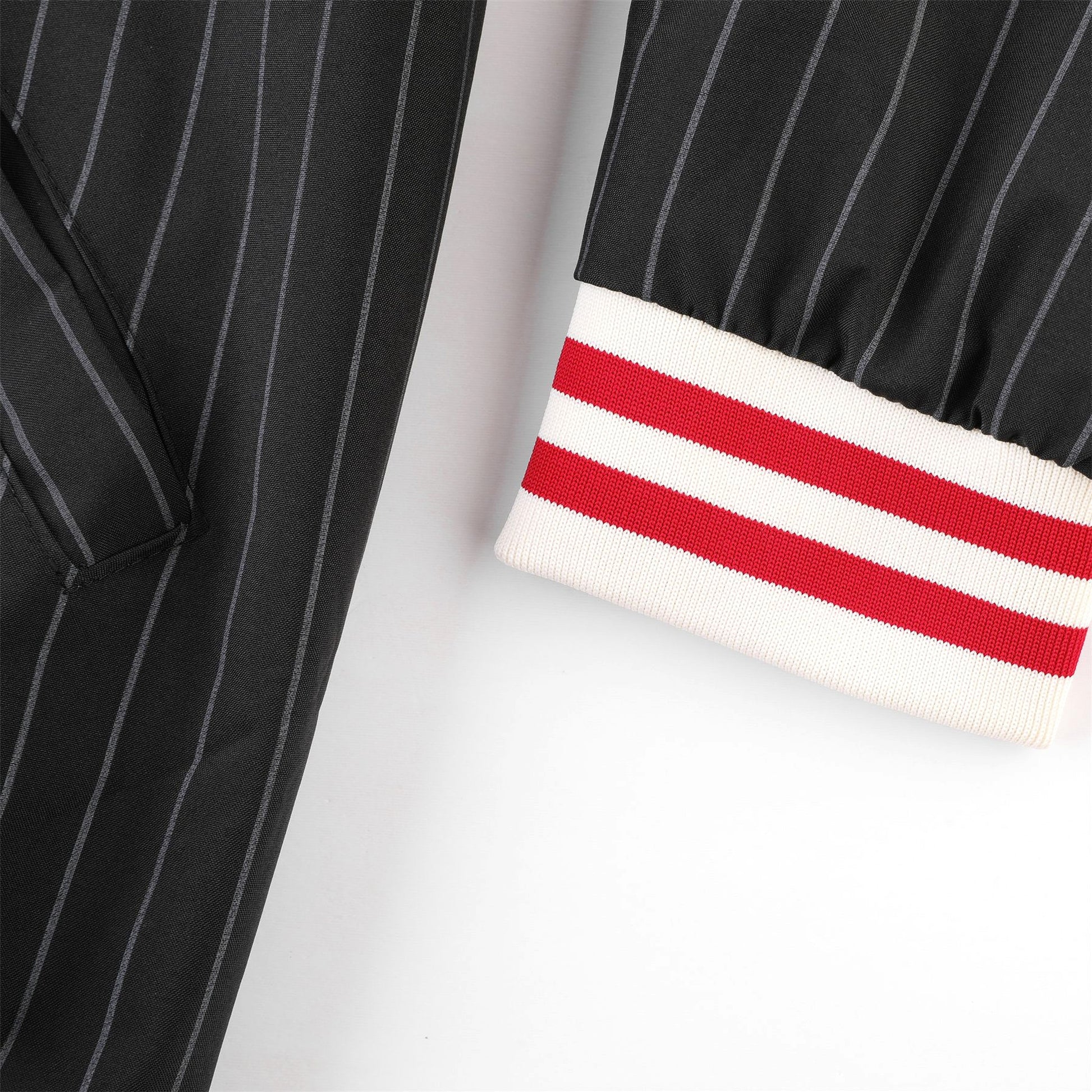 European Size Printed Large Picture Vertical Stripes Dressshirt - enhanced image 6