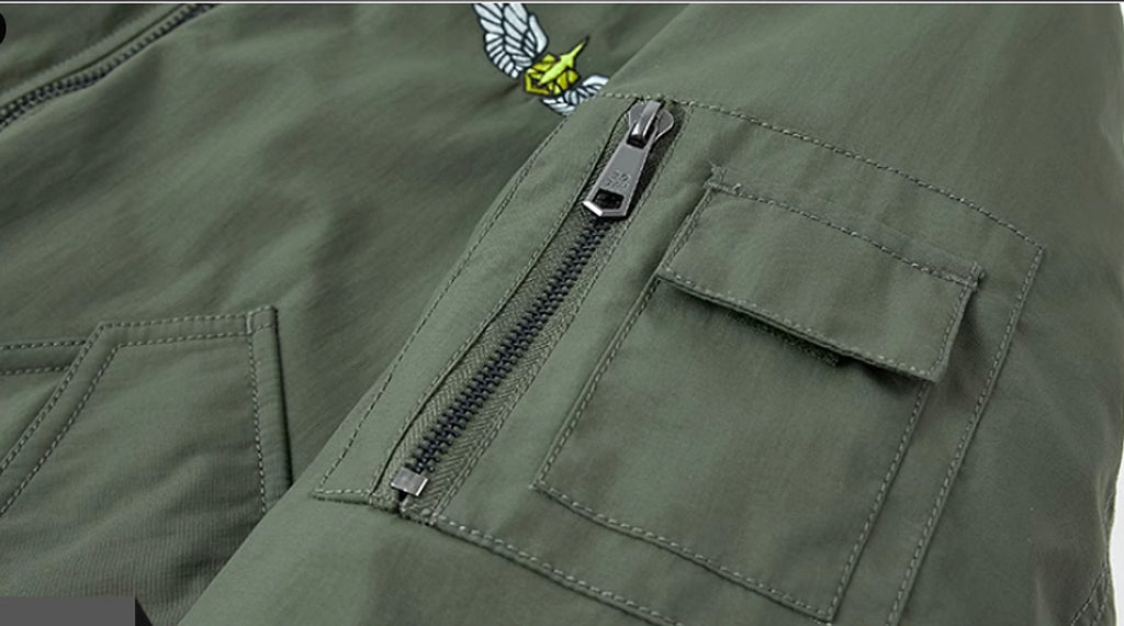 Fashion Casual Brushed Jacket Men - enhanced image 6
