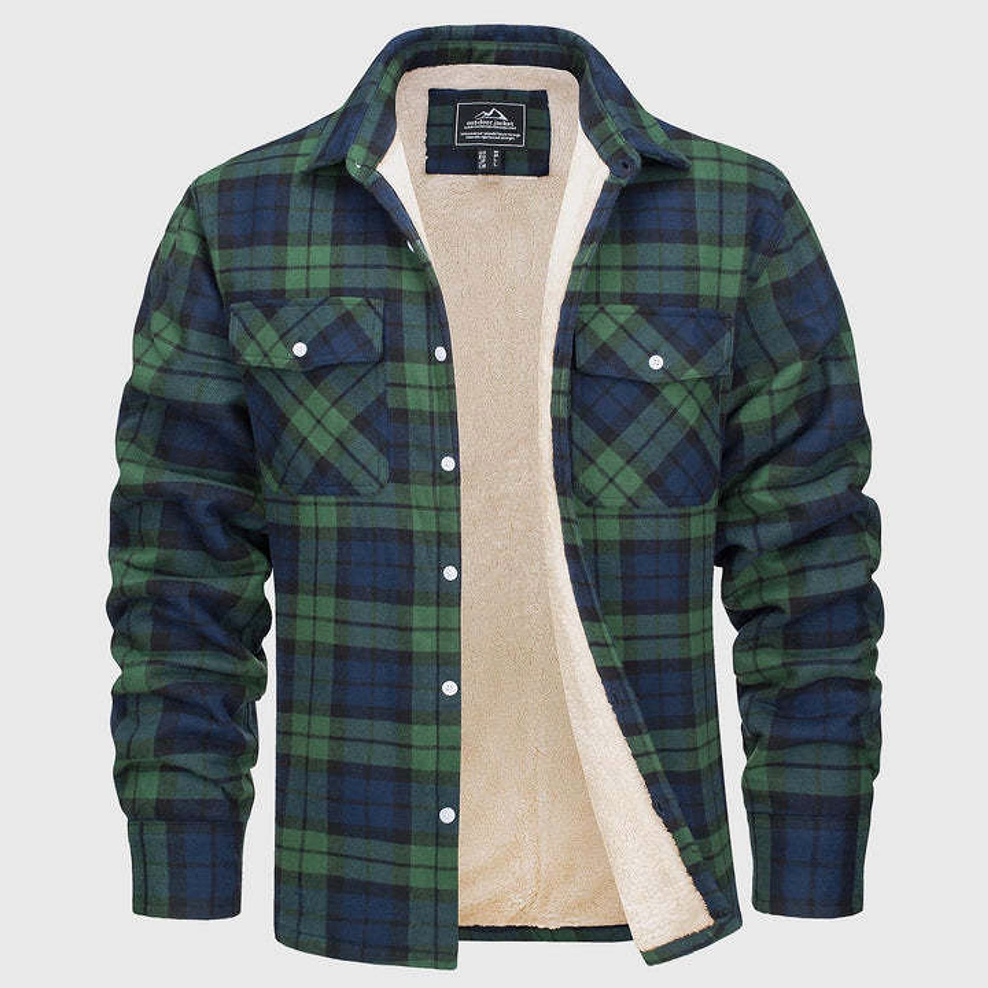 NordTrail™ – Fleece-Lined Lumberjack Shirt Jacket - enhanced image 6