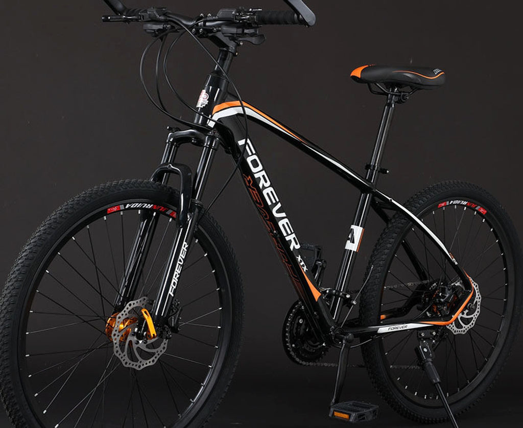 Forever™ AllTrack Pro – 26"–27.5" Aluminum MTB (Oil-Pressure Disc, Double Shock, 24–36 Speed) - enhanced image 6
