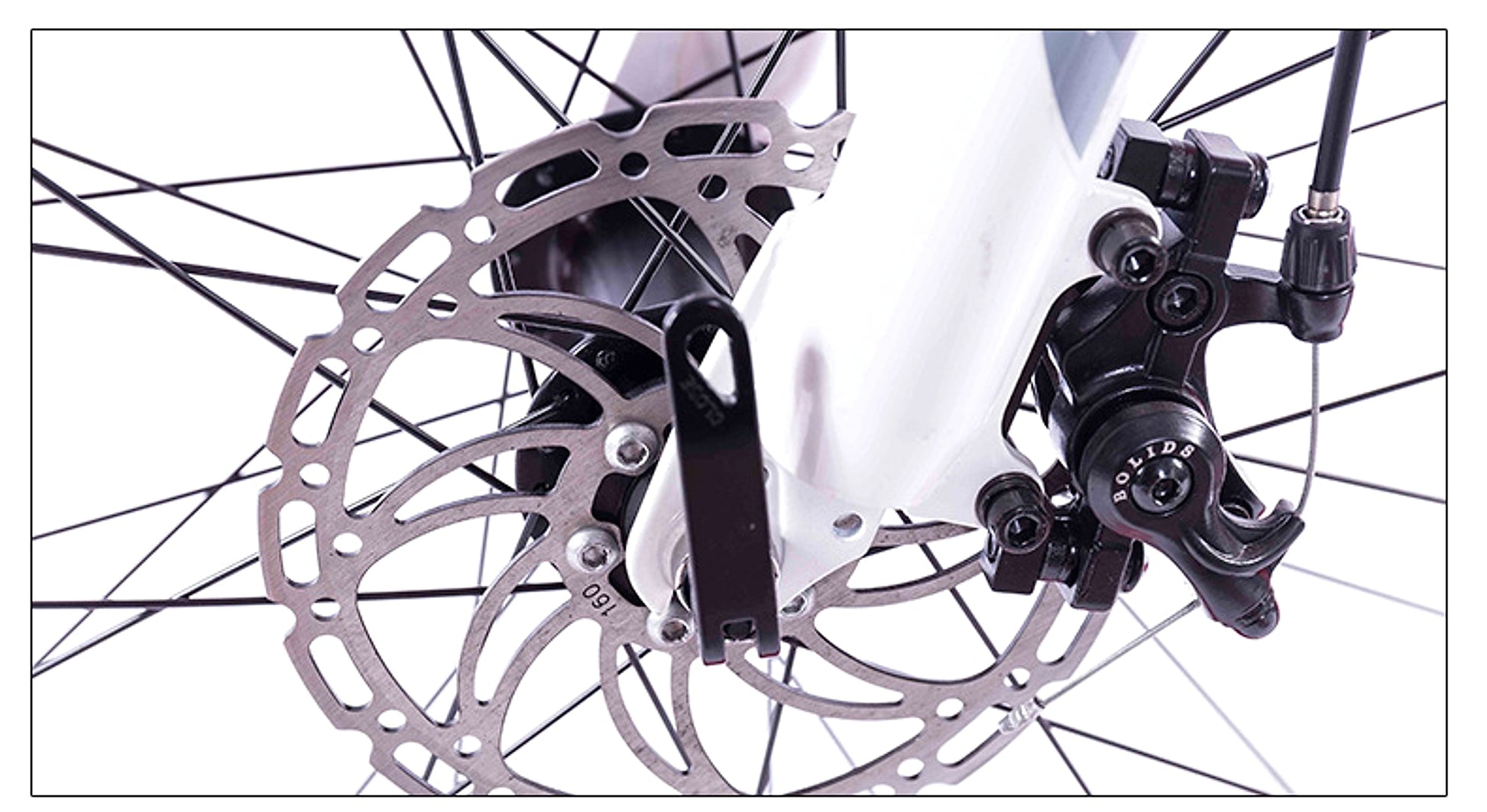 Forever™ E-Glide Snow 26 – Electric Mountain Bike (21-Speed, 350W, Fat Tire) - enhanced image 6
